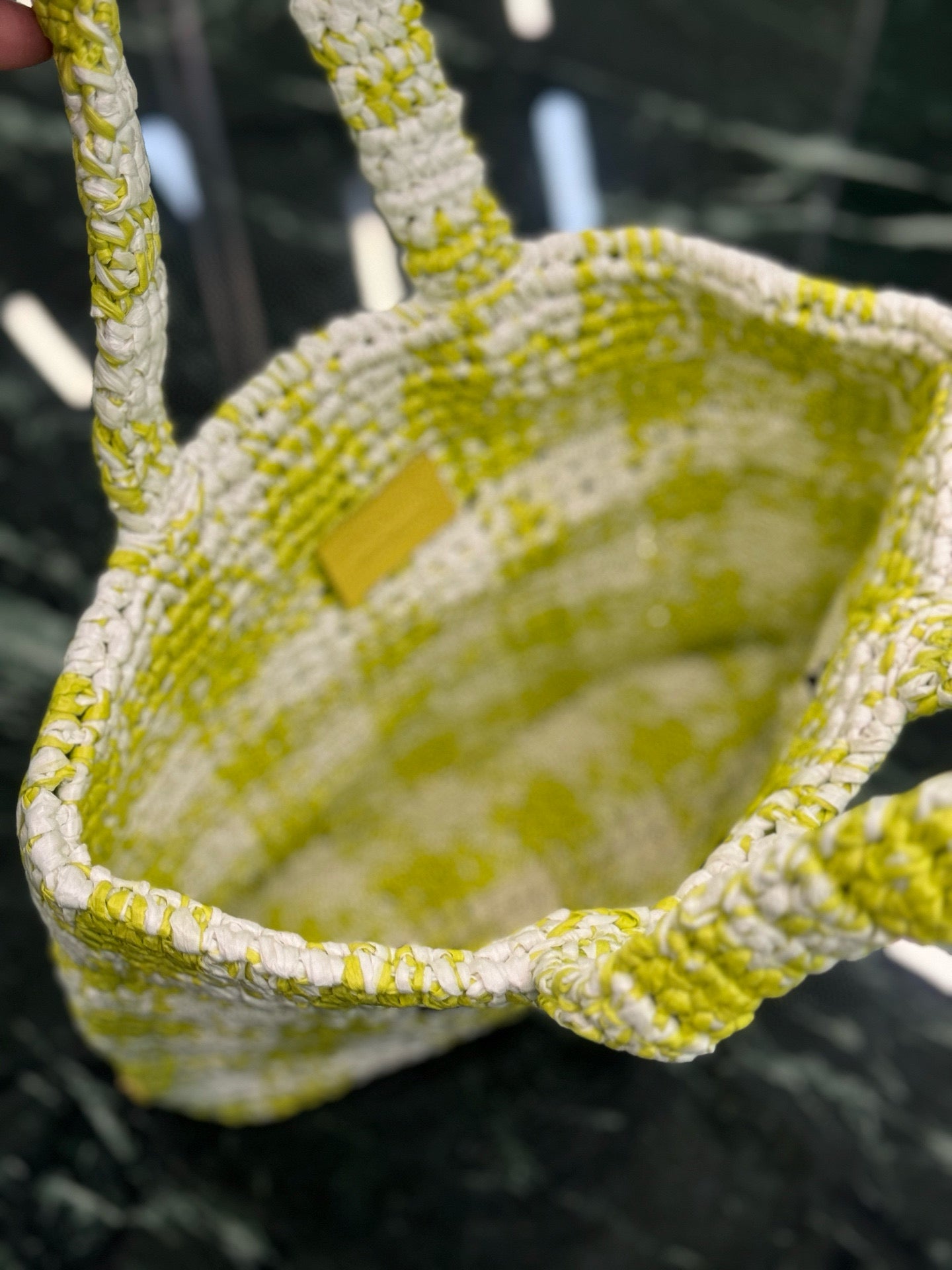 PRD Raffia Tote Bag