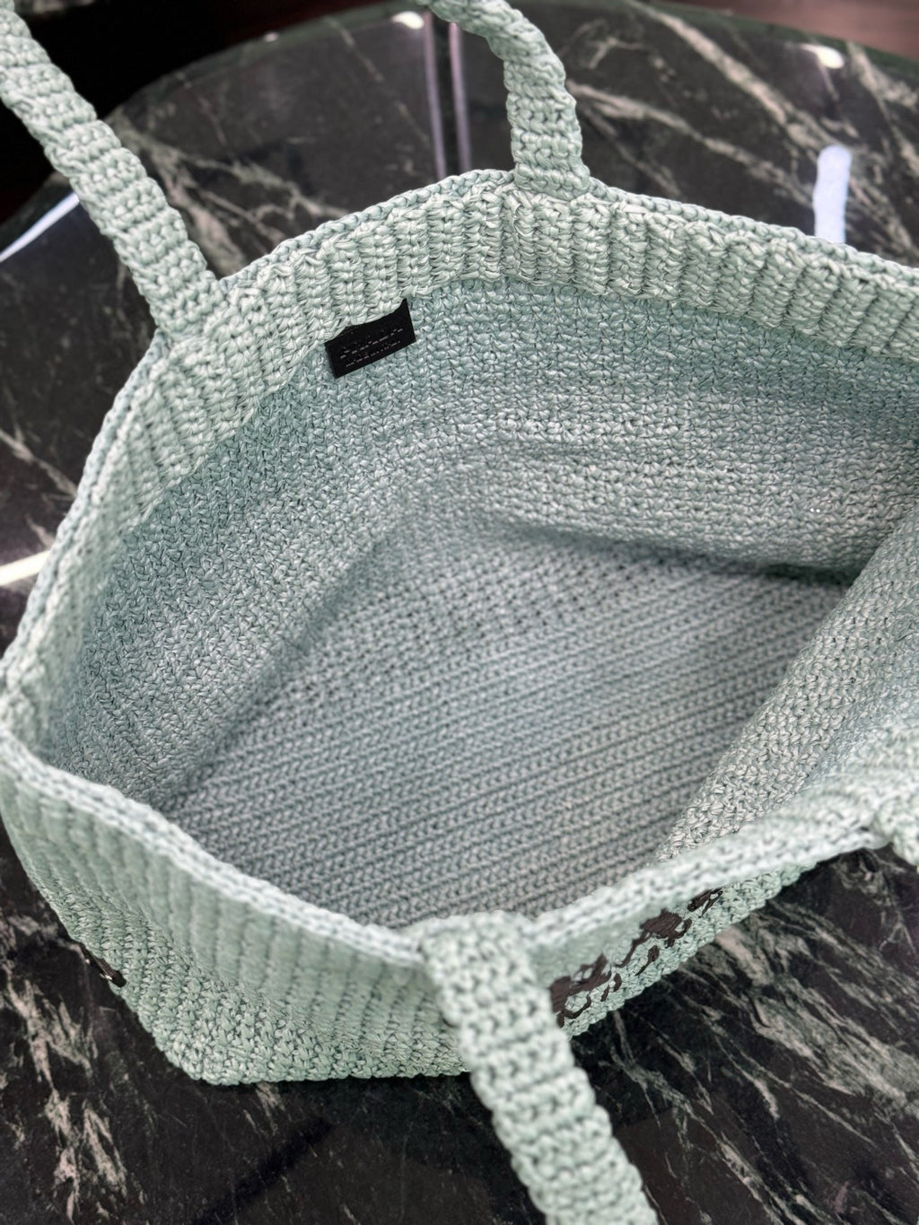 PRD Raffia Tote Bag