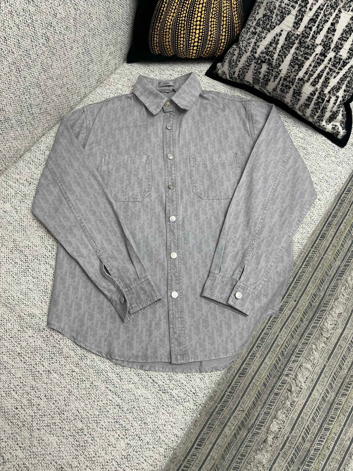 CD Denim Button-Up