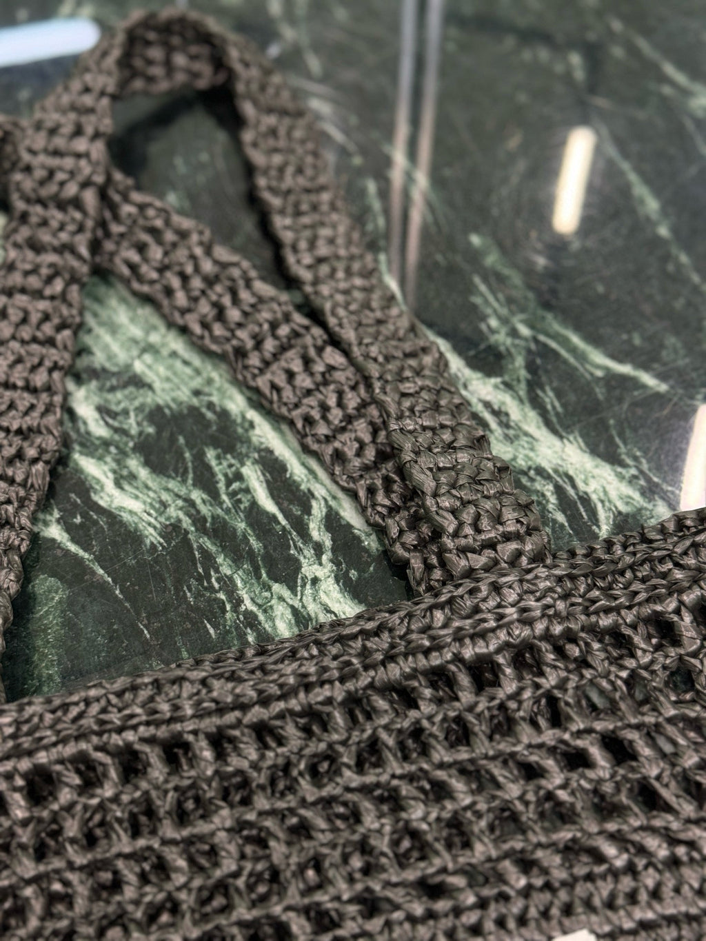 PRD Raffia Tote Bag