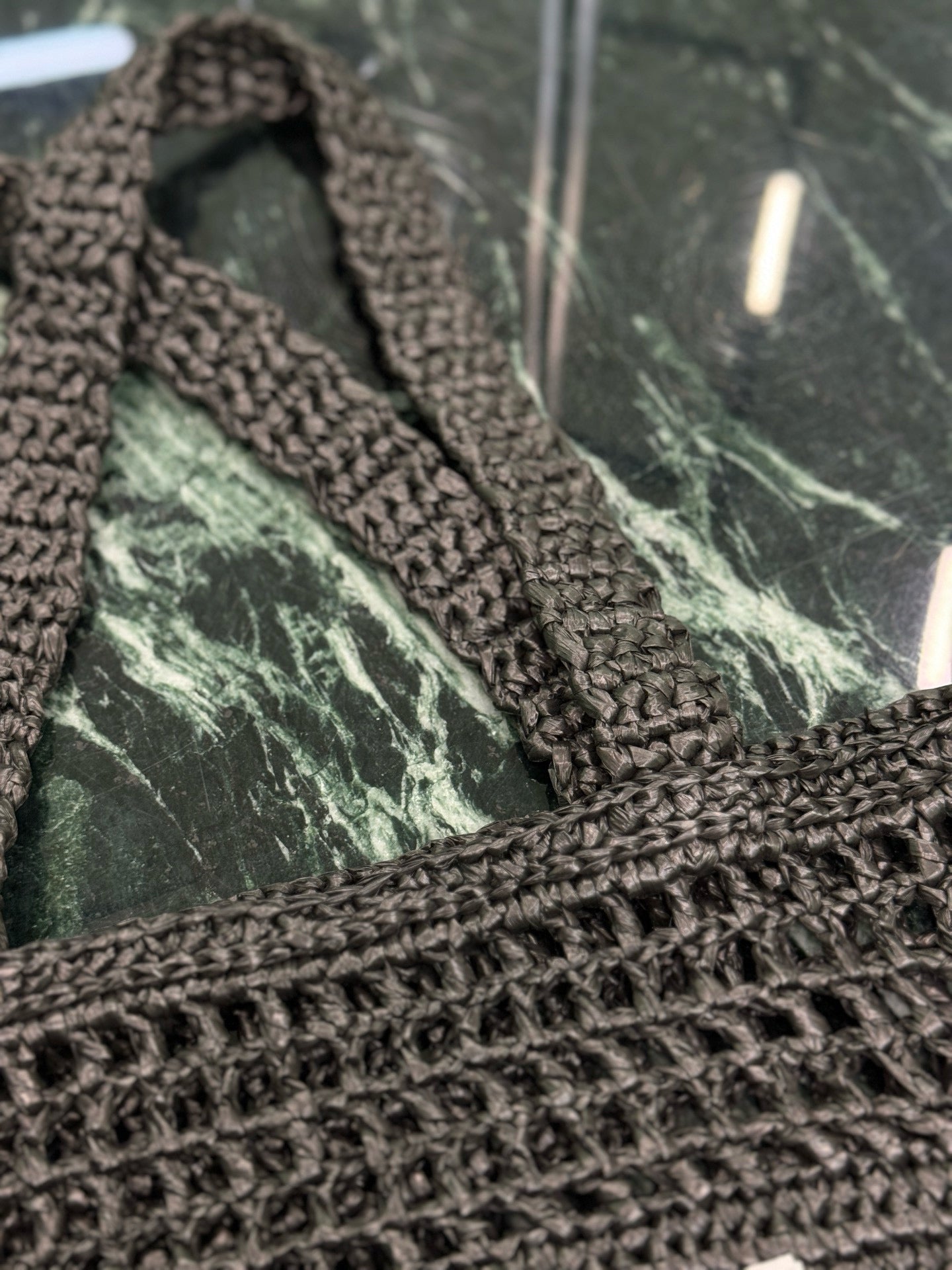 PRD Raffia Tote Bag