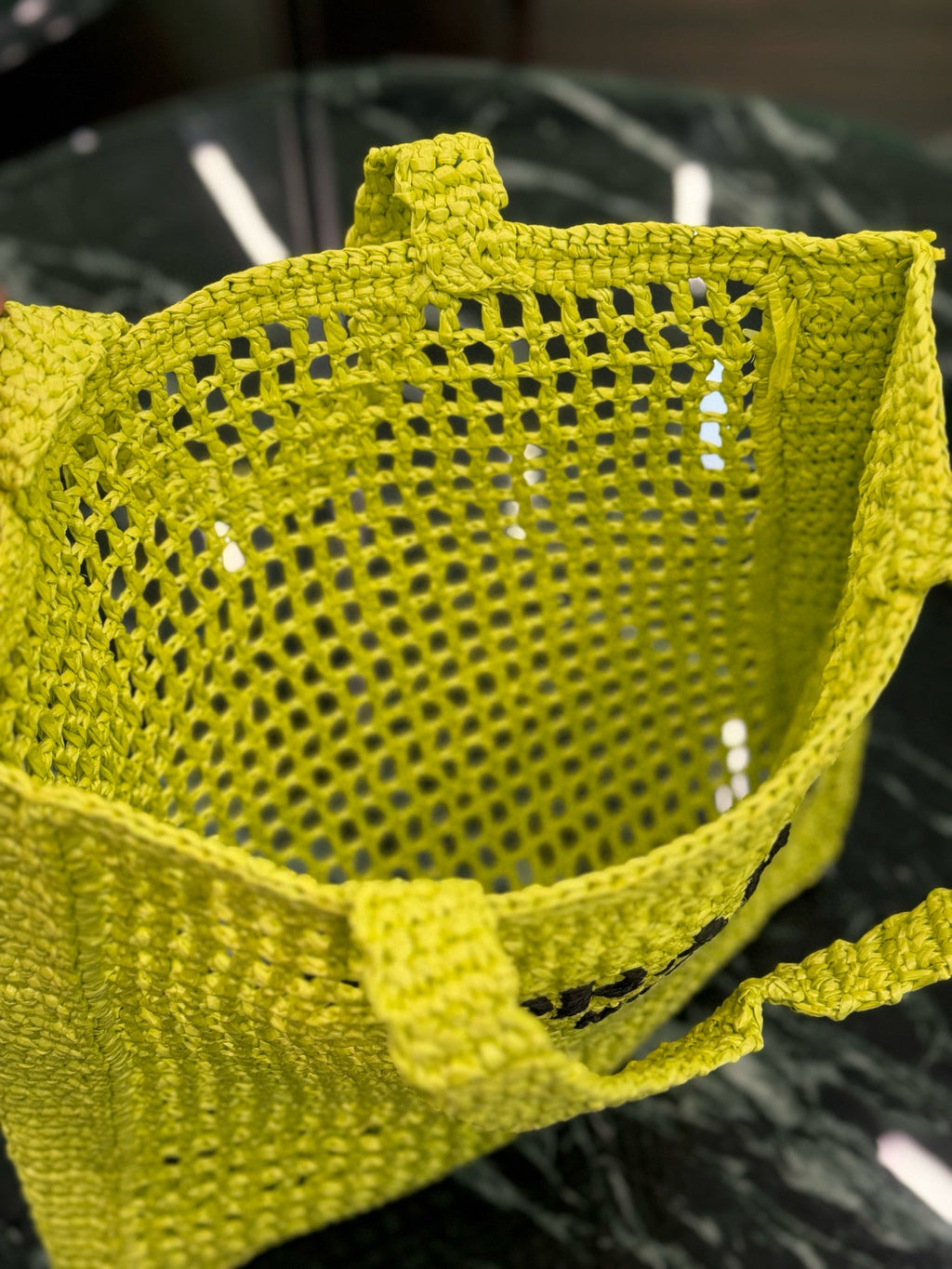 PRD Raffia Tote Bag