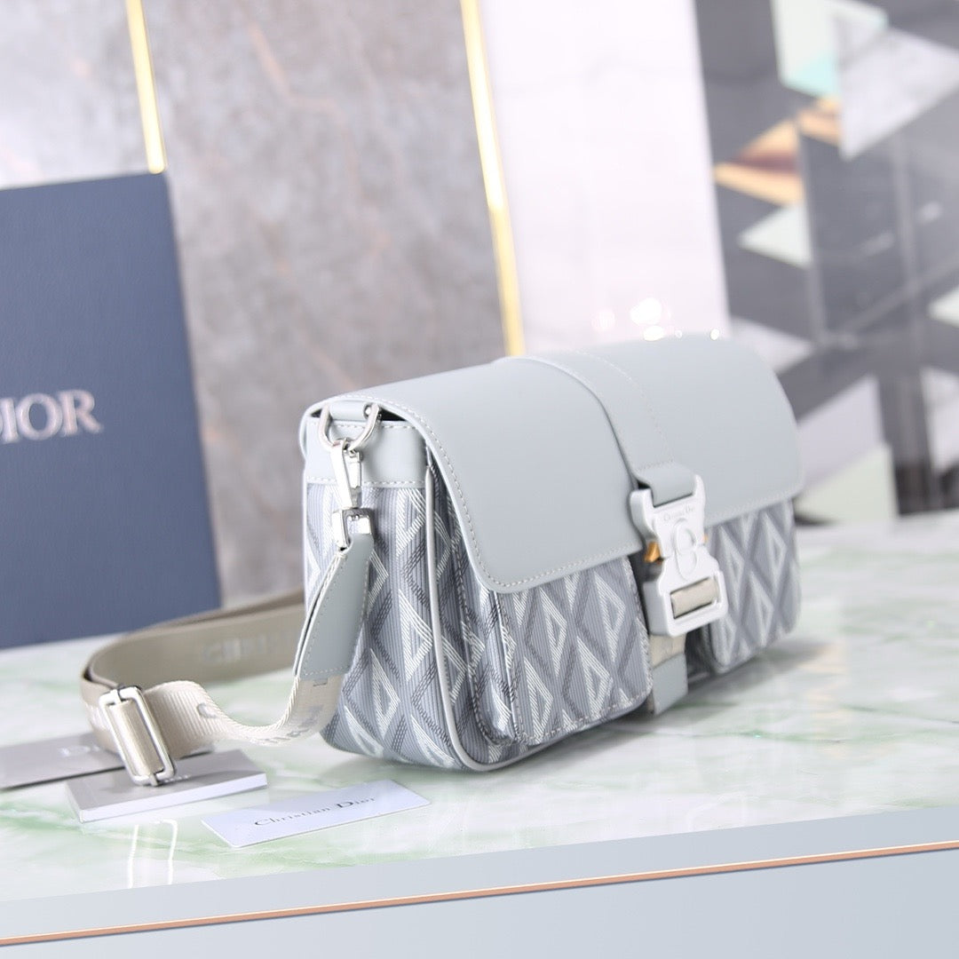 CD Diamond Messenger Bag