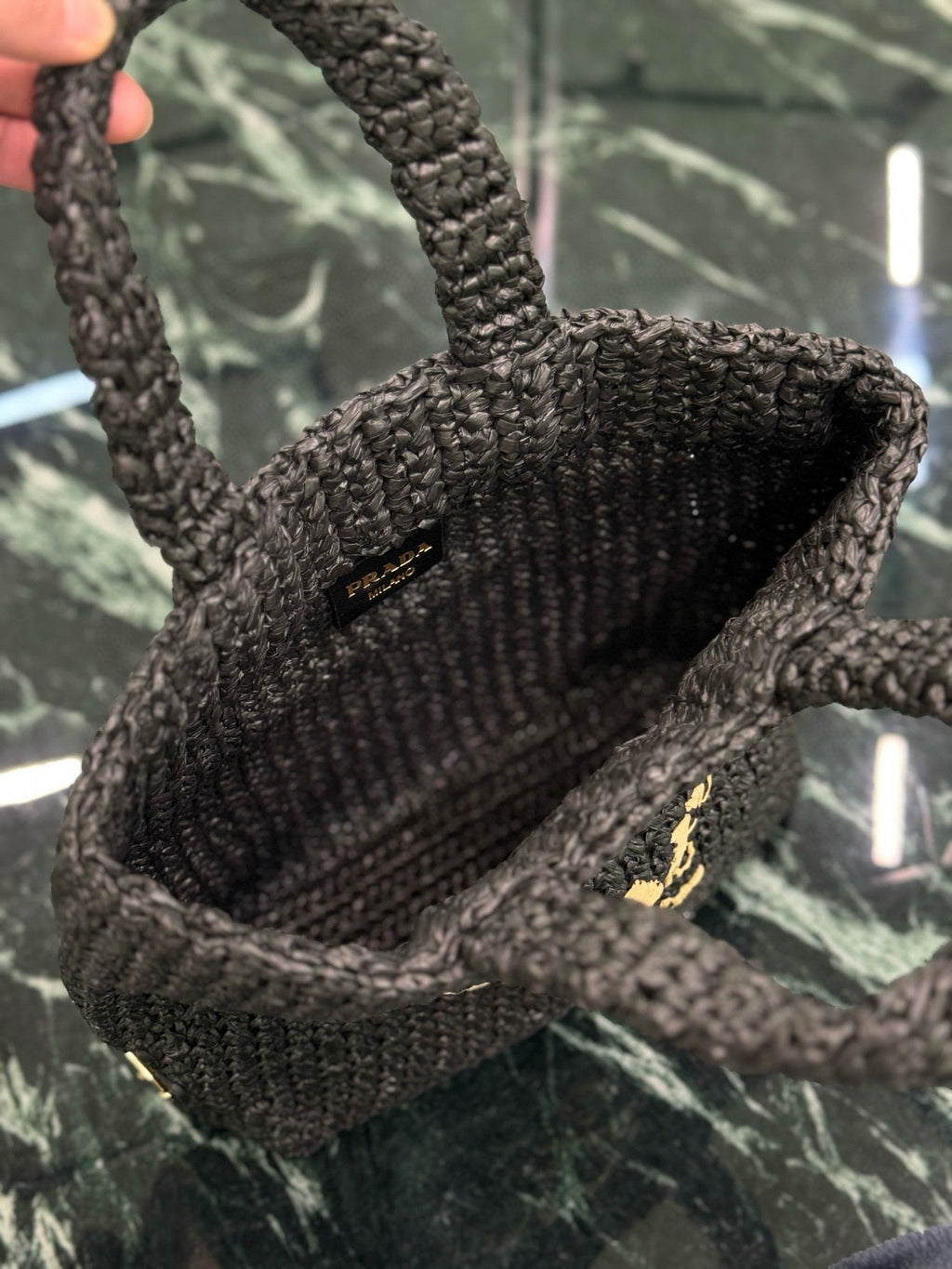 PRD Raffia Tote Bag