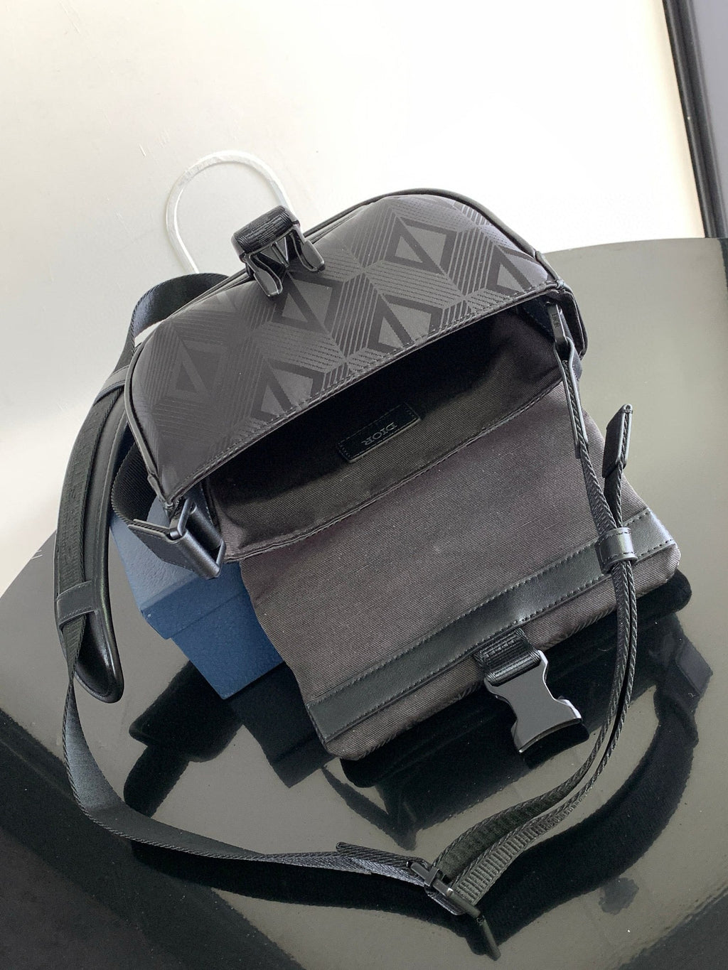 CD Diamond Messenger Bag