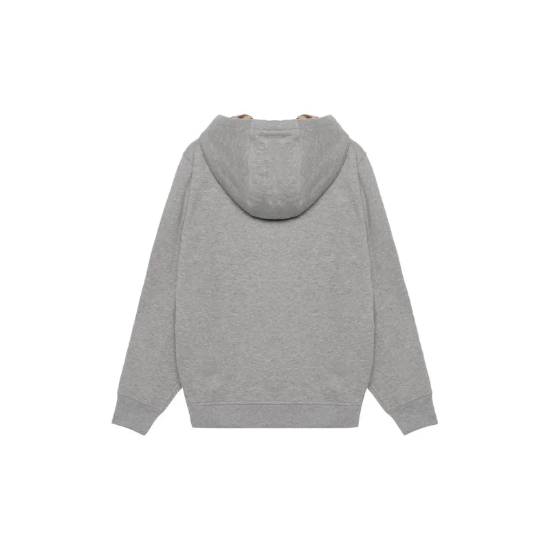 BBR Letter Graphic Zip Hoodie