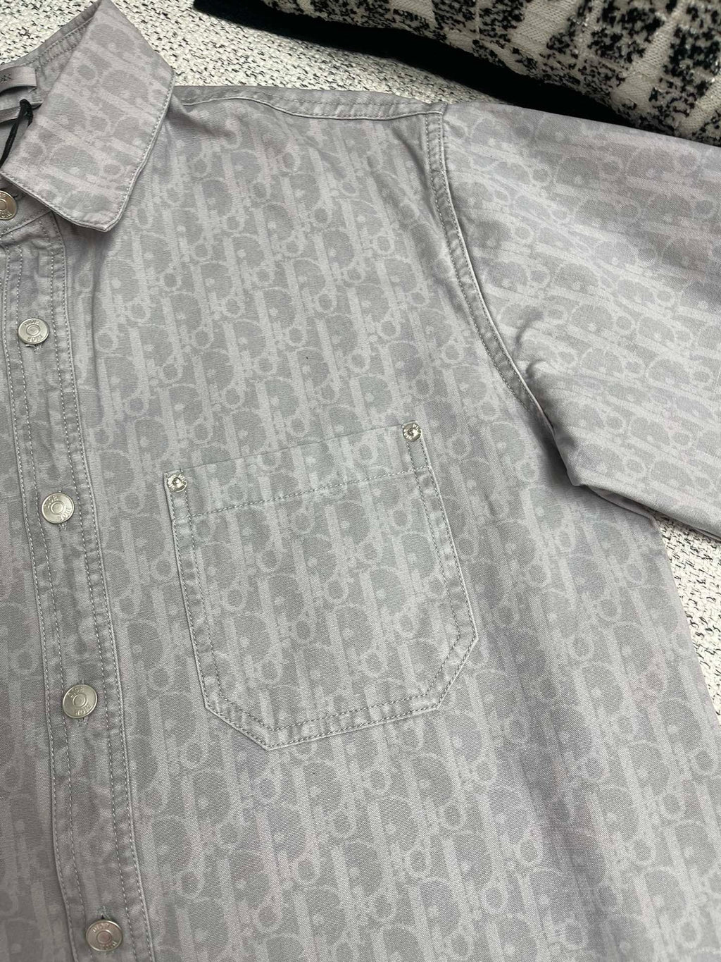CD Denim Button-Up