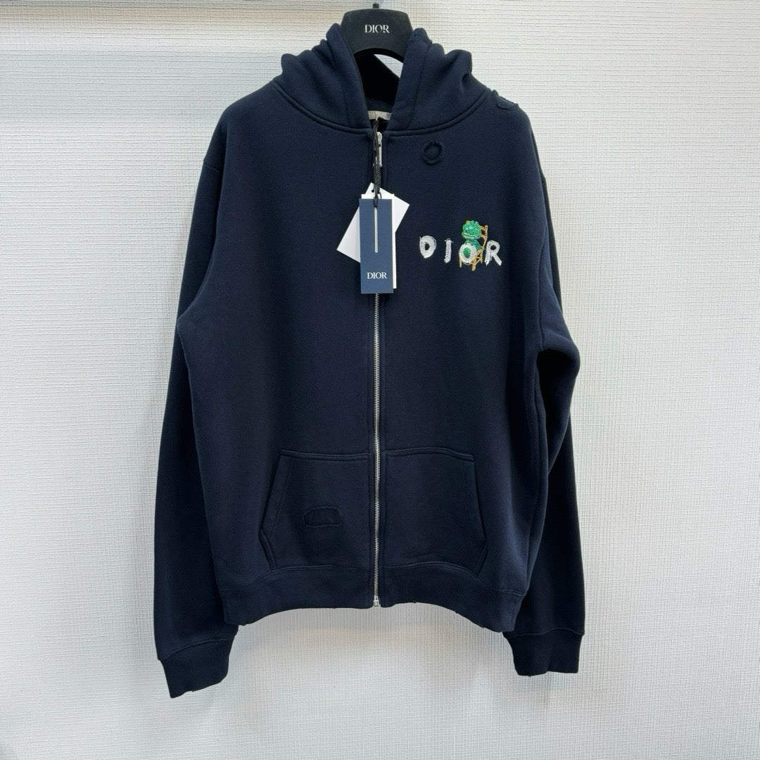 CD Zip-Up Hoodie