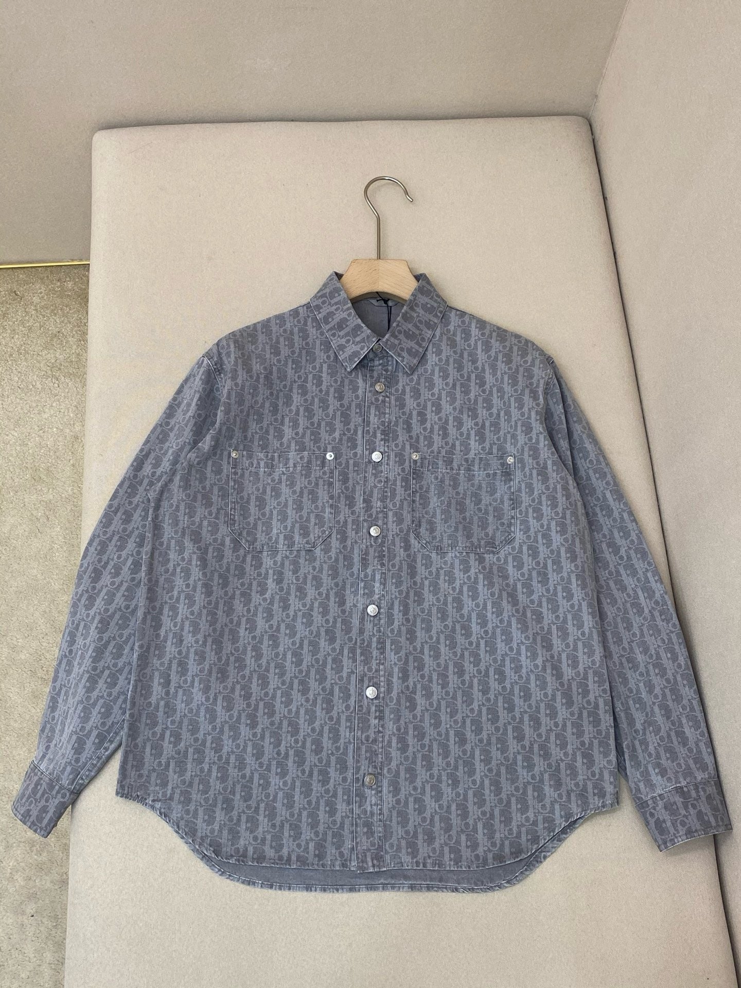 CD Denim Button-Up