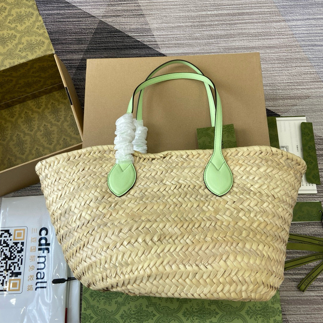 GC Straw Tote
