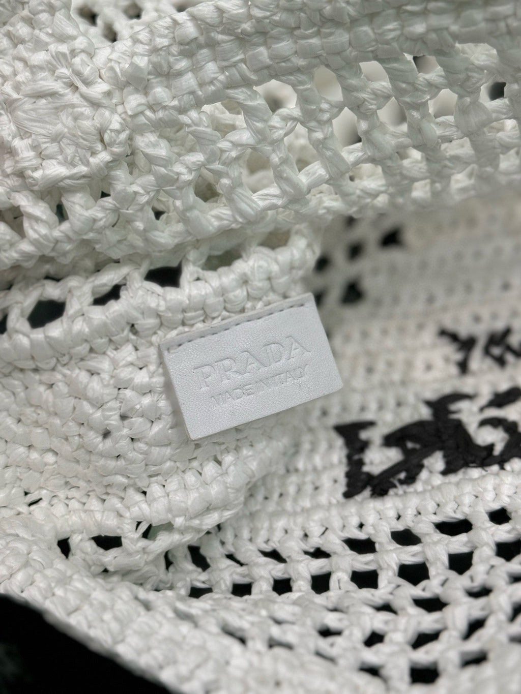 PRD Raffia Tote Bag