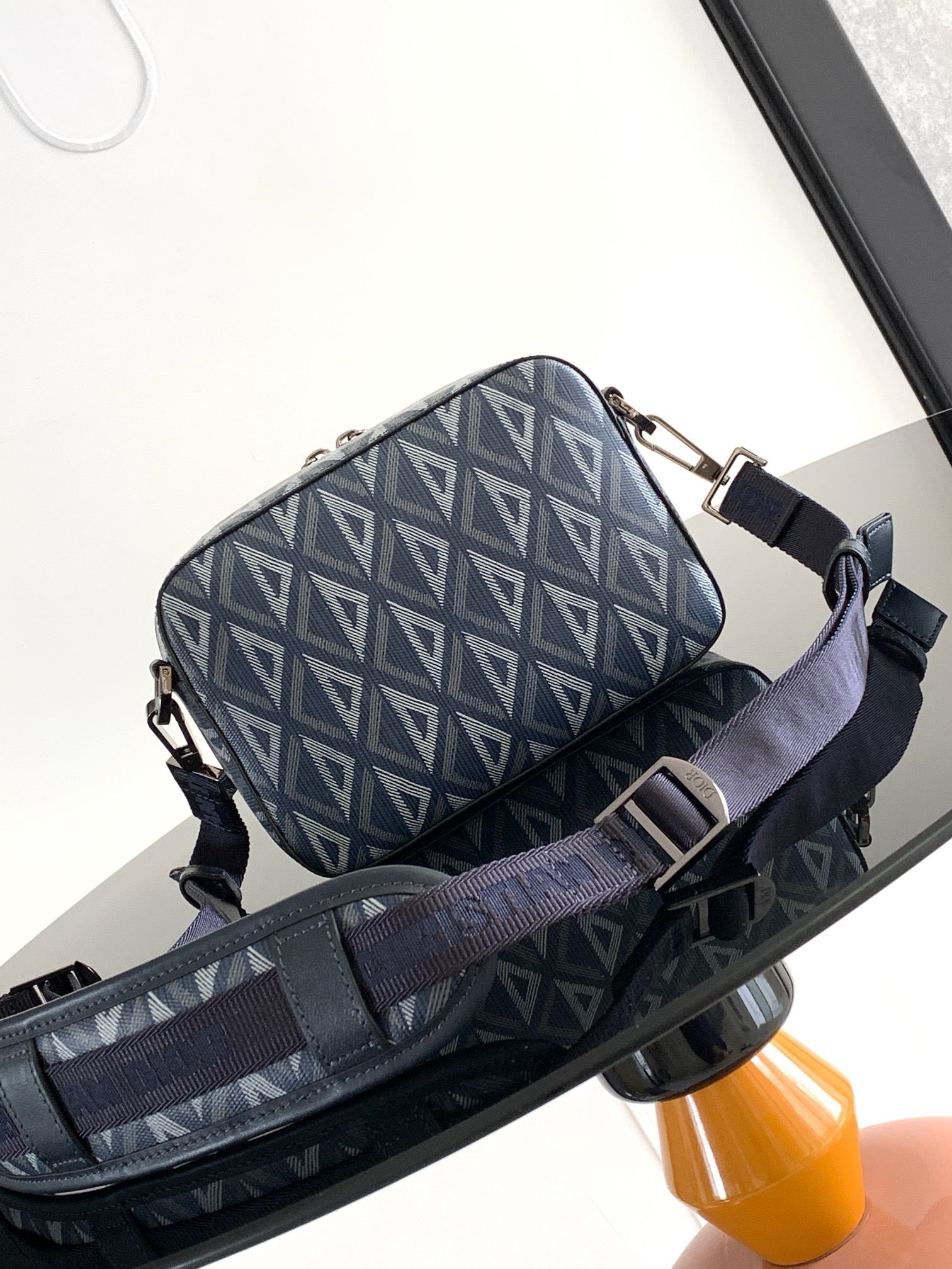 CD Diamond Messenger Bag