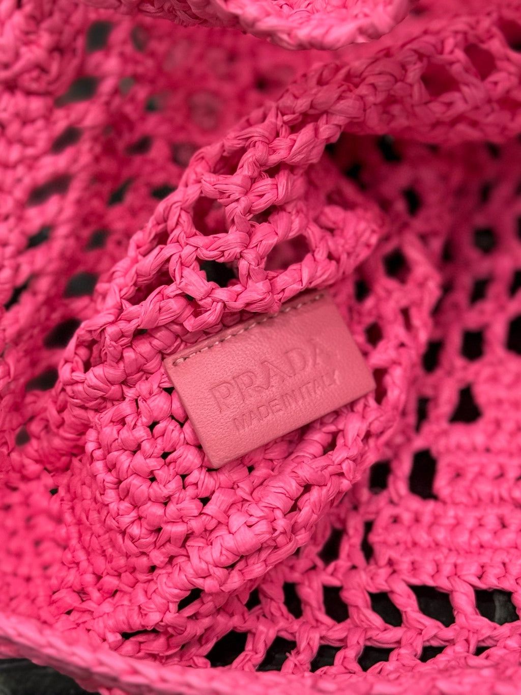 PRD Raffia Tote Bag