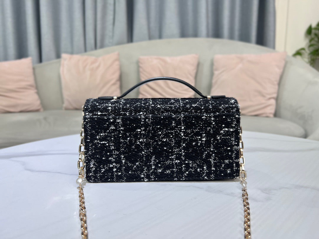 CD Lady D Top Handle Pouch