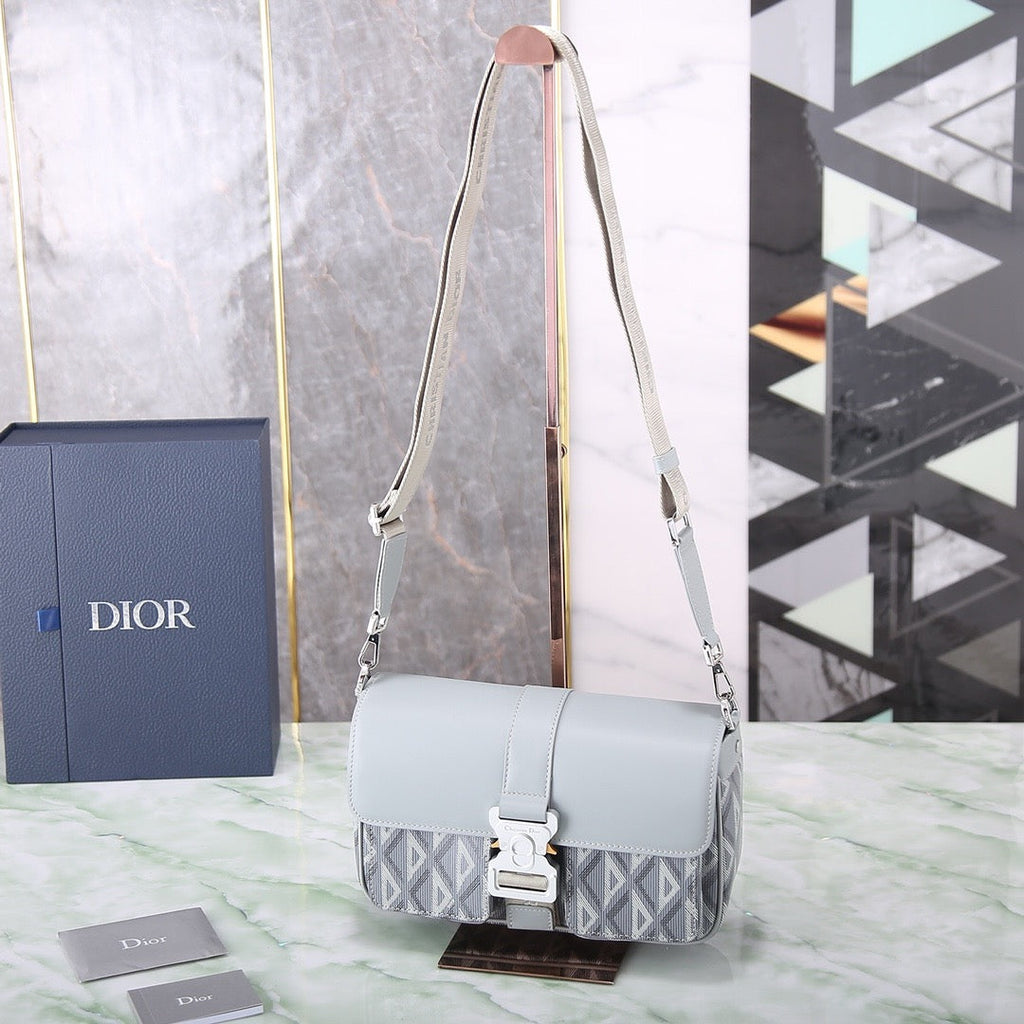 CD Diamond Messenger Bag
