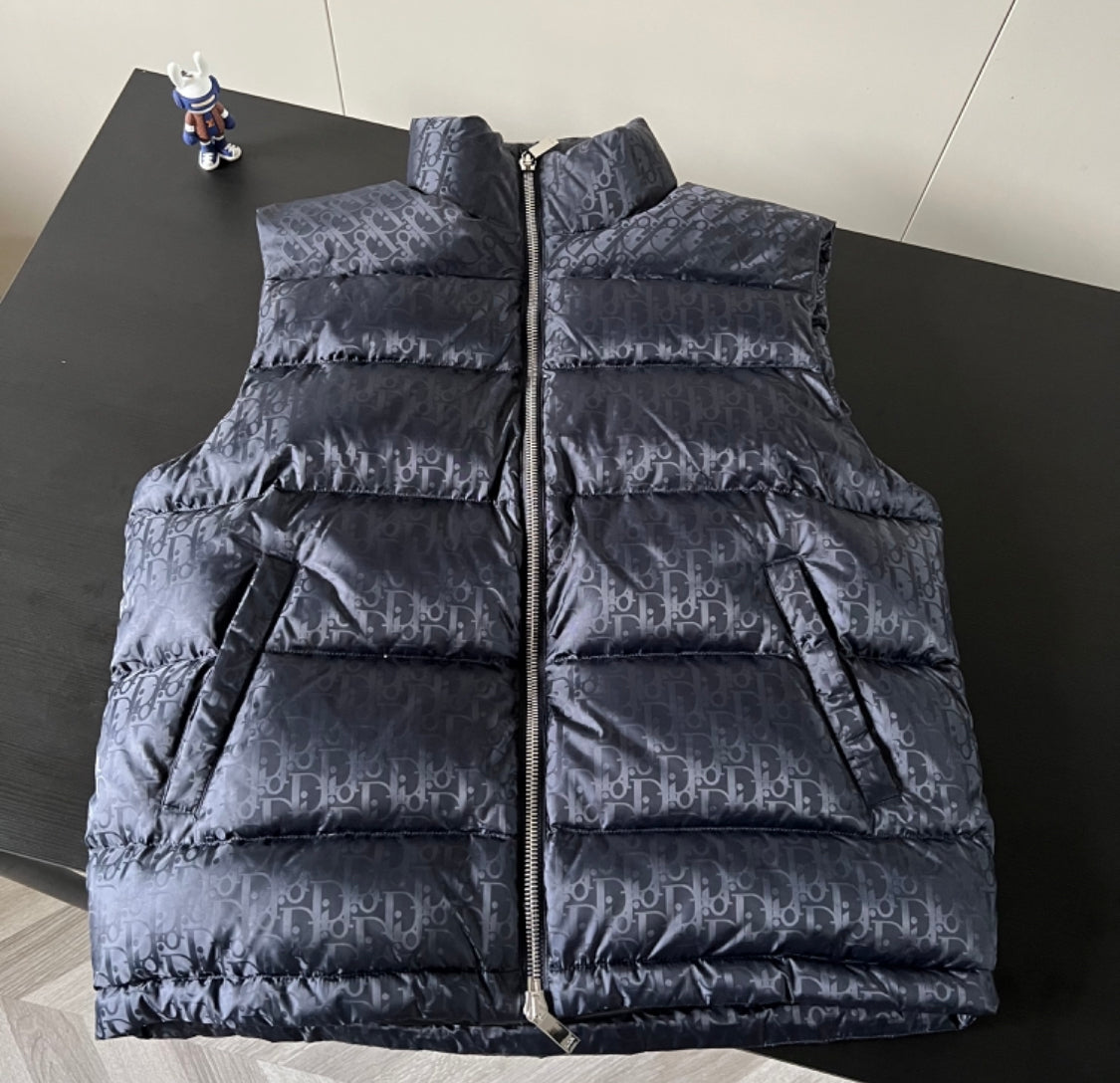 CD Sleeveless Puffer Jacket