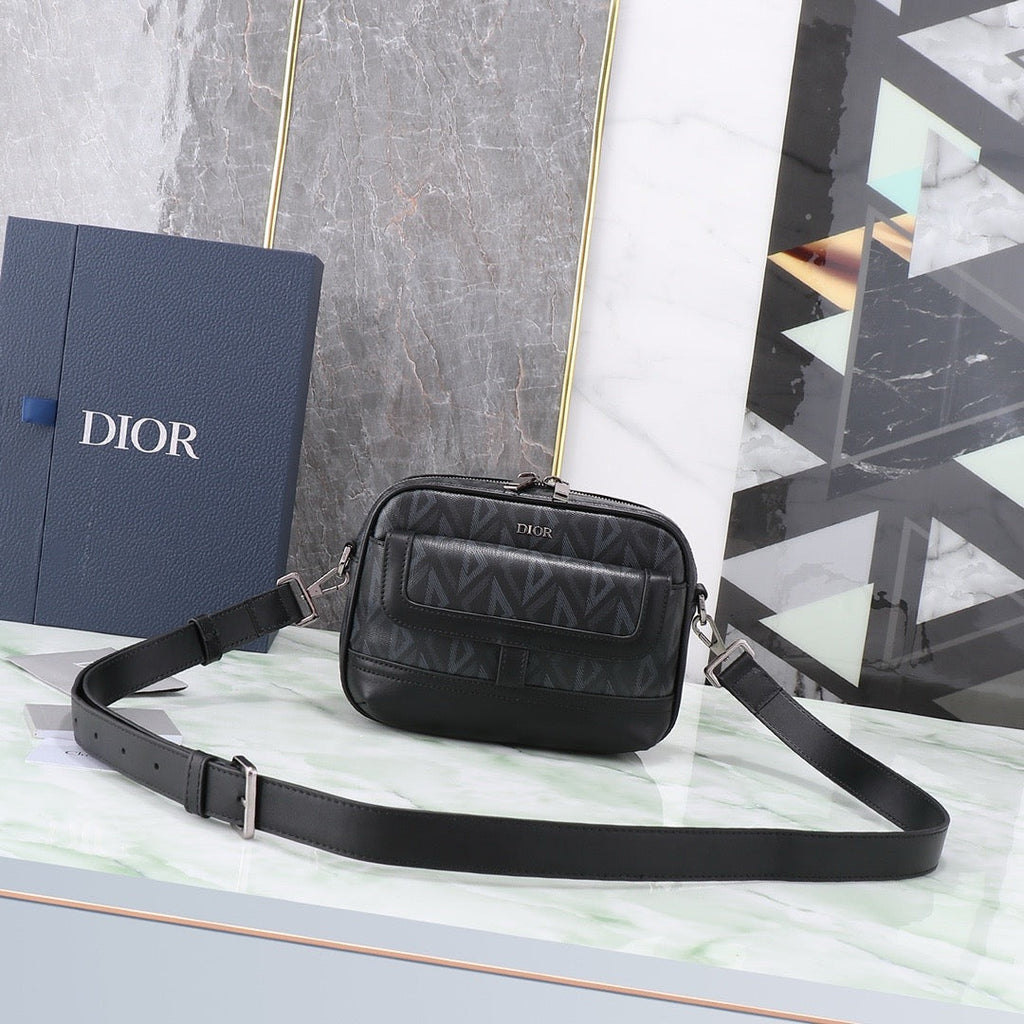 CD Diamond Messenger Bag