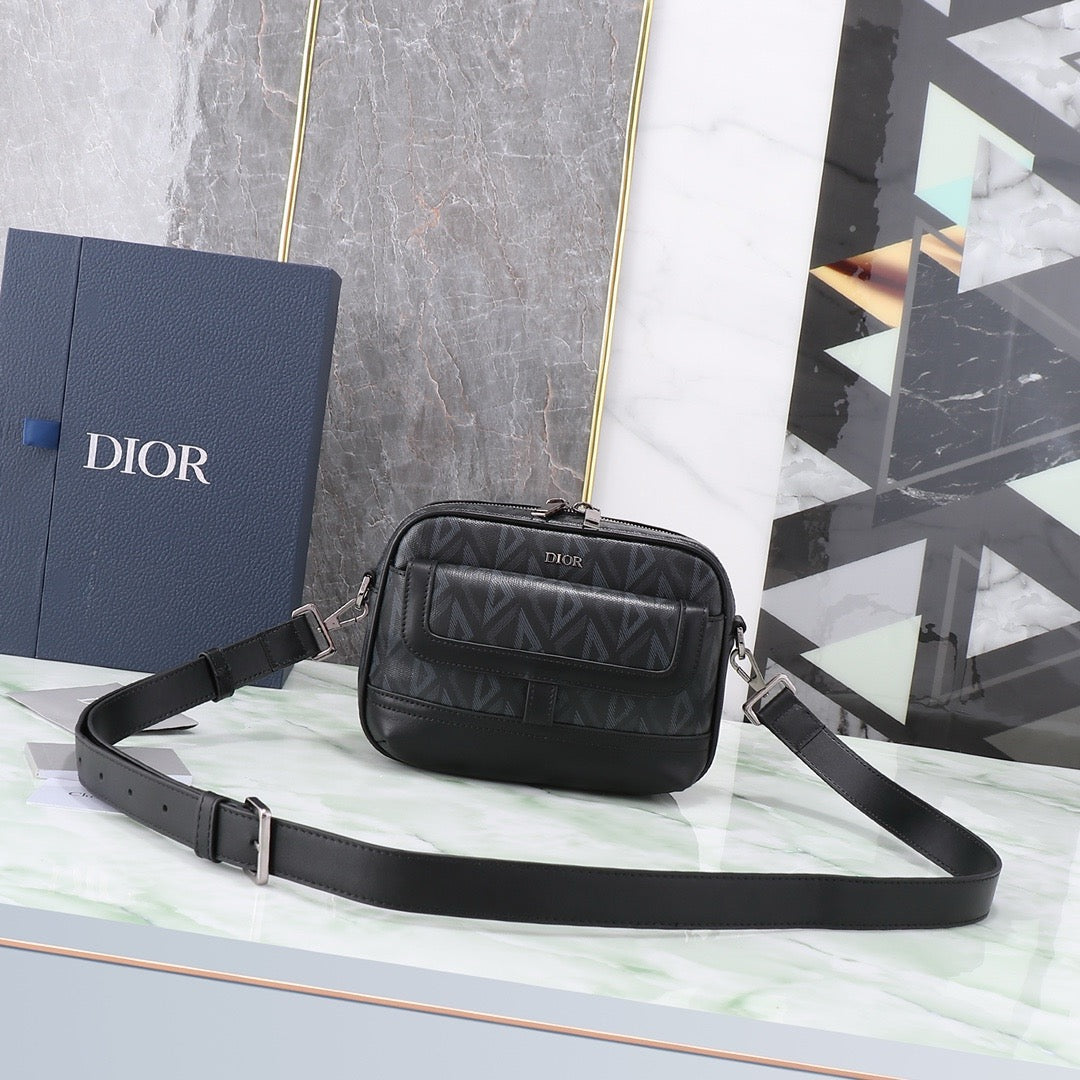 CD Diamond Messenger Bag