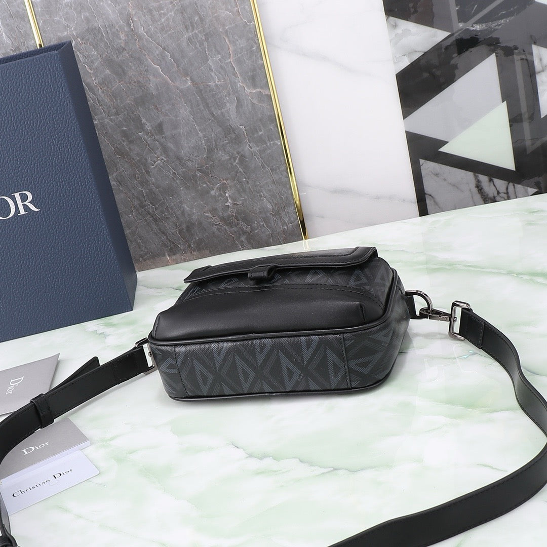 CD Diamond Messenger Bag