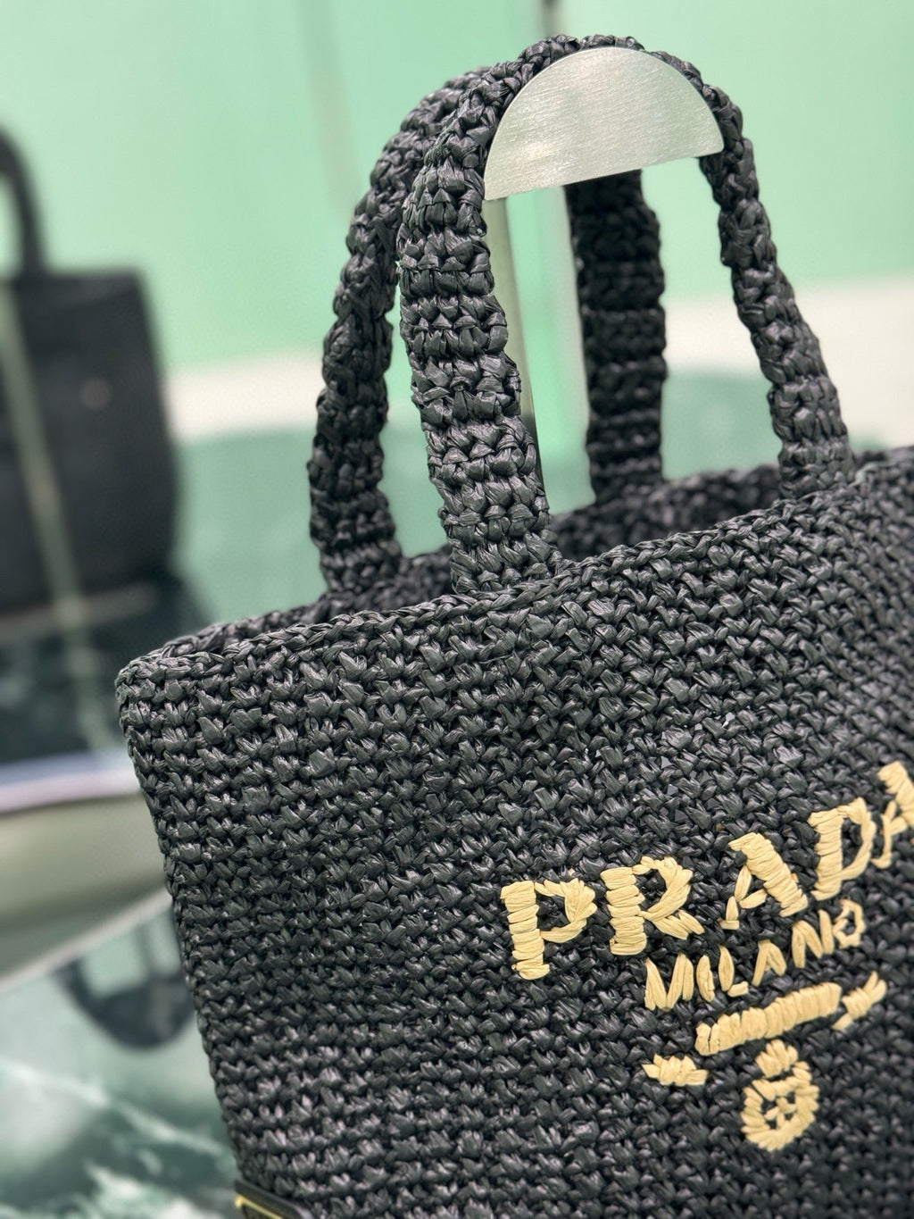PRD Raffia Tote Bag