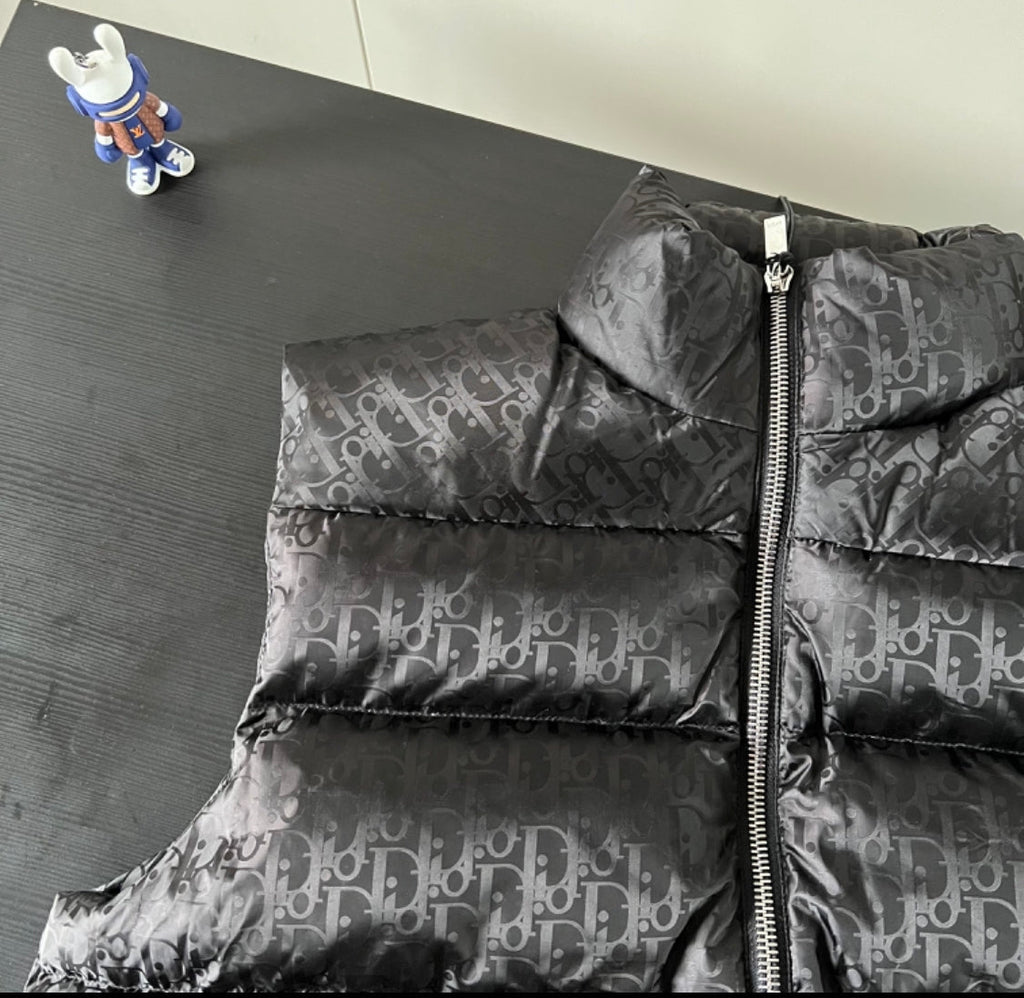 CD Sleeveless Puffer Jacket