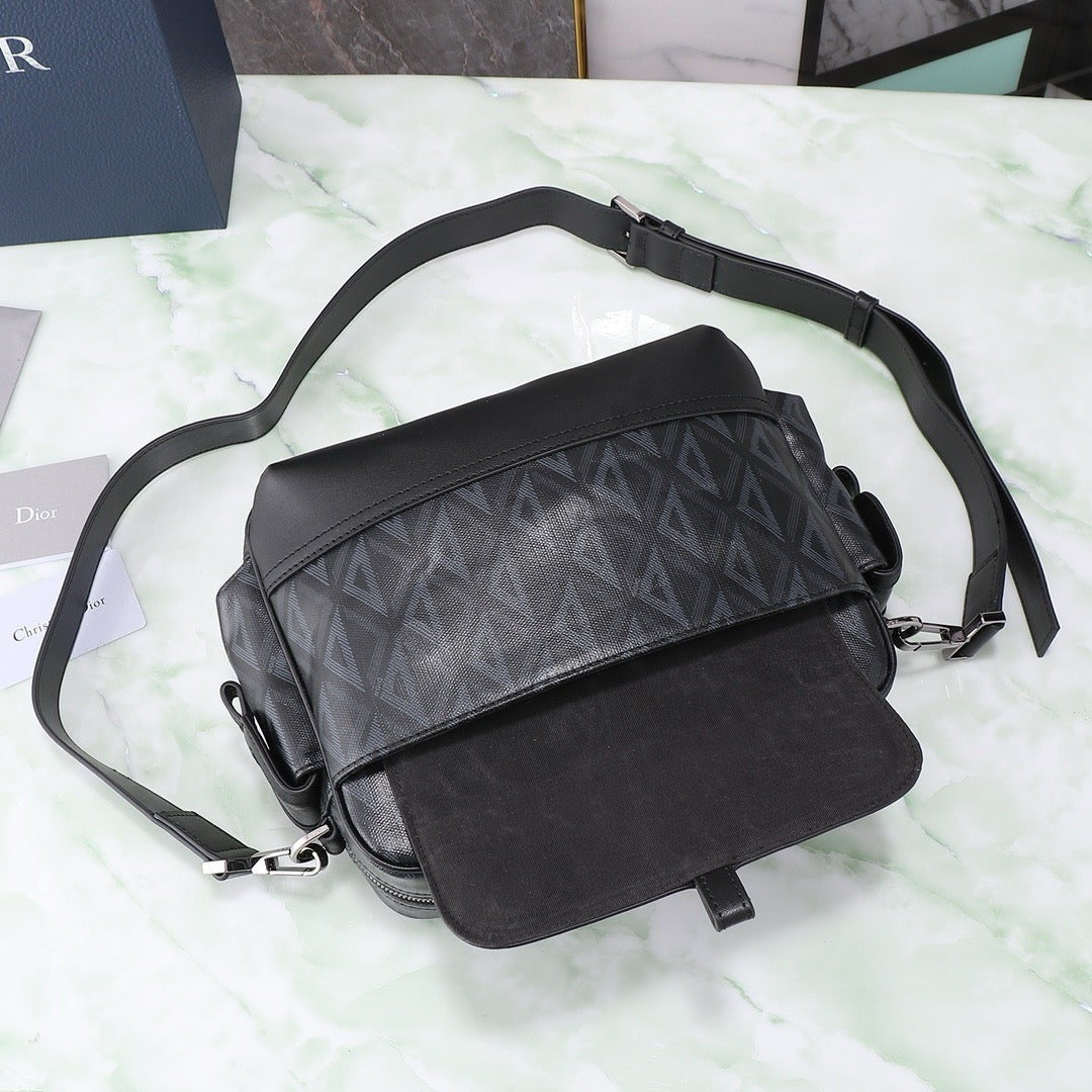 CD Diamond Messenger Bag