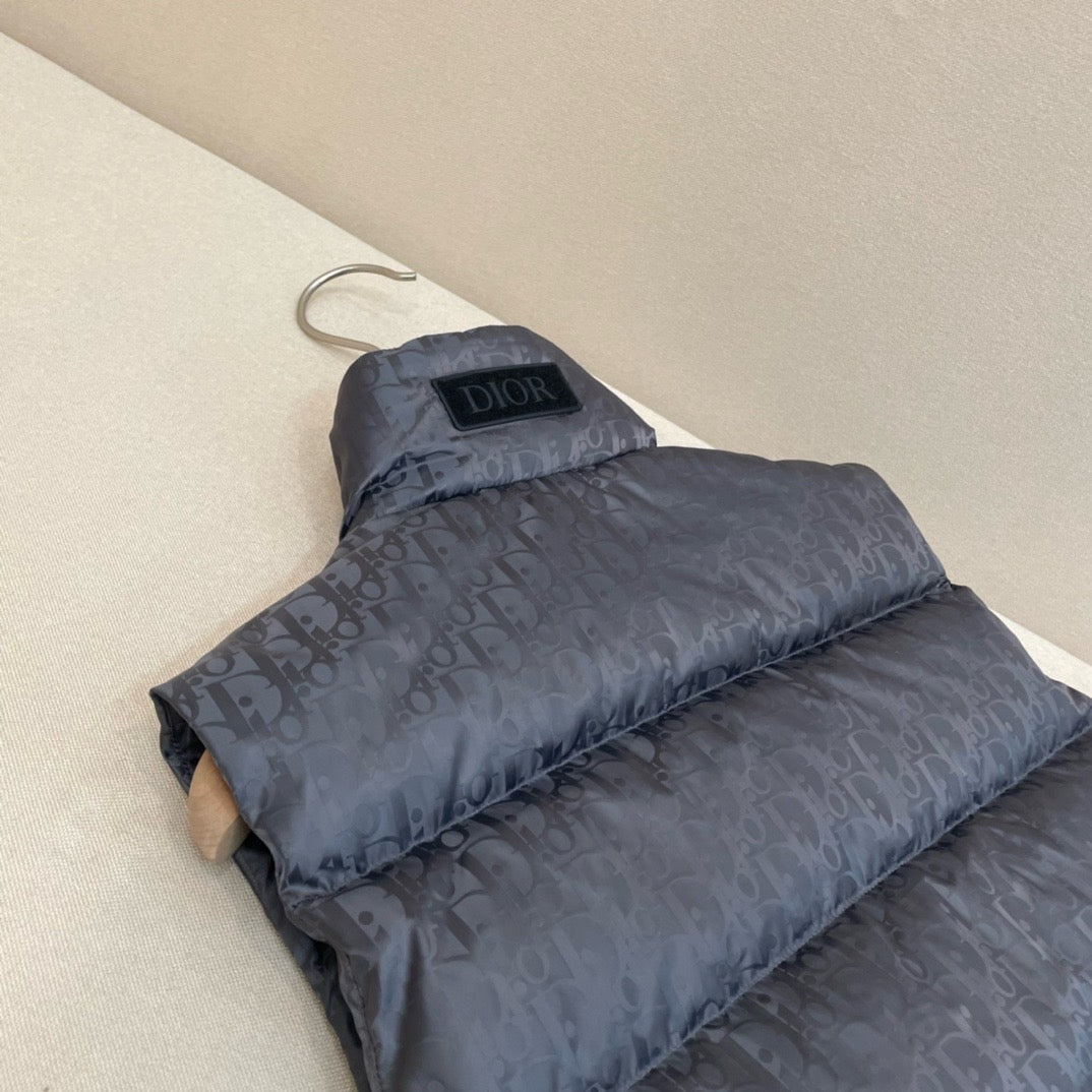 CD Sleeveless Puffer Jacket
