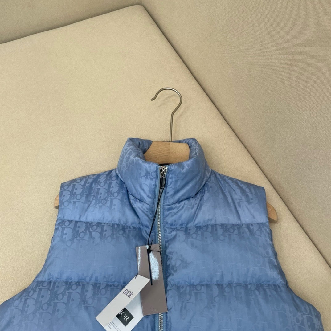 CD Sleeveless Puffer Jacket