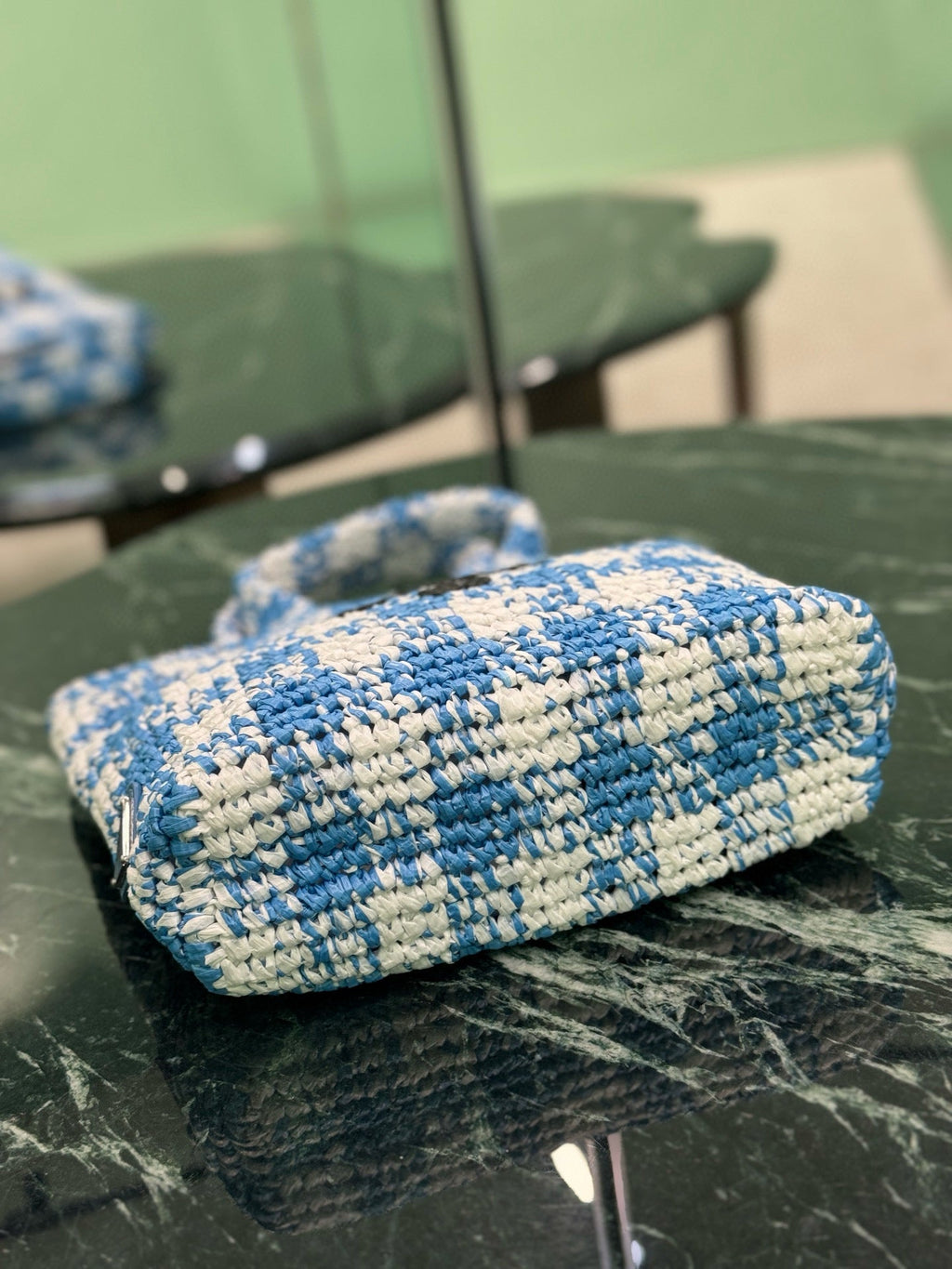 PRD Raffia Tote Bag