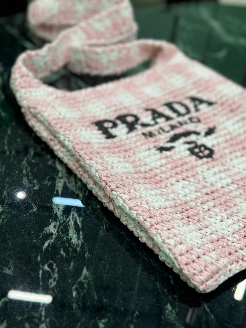 PRD Raffia Tote Bag