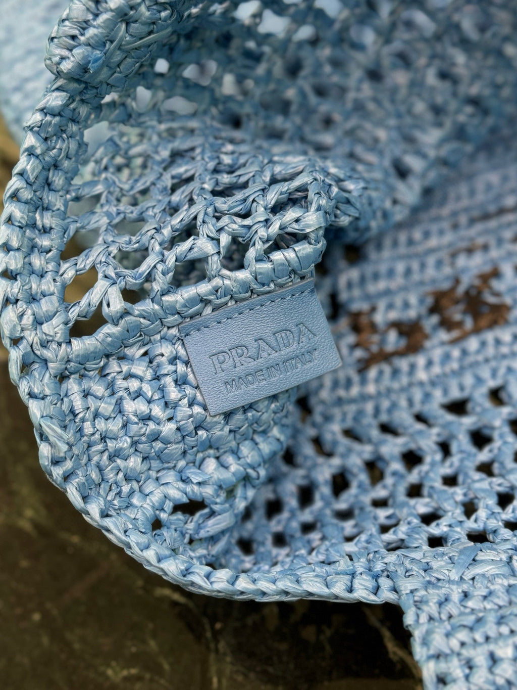 PRD Raffia Tote Bag