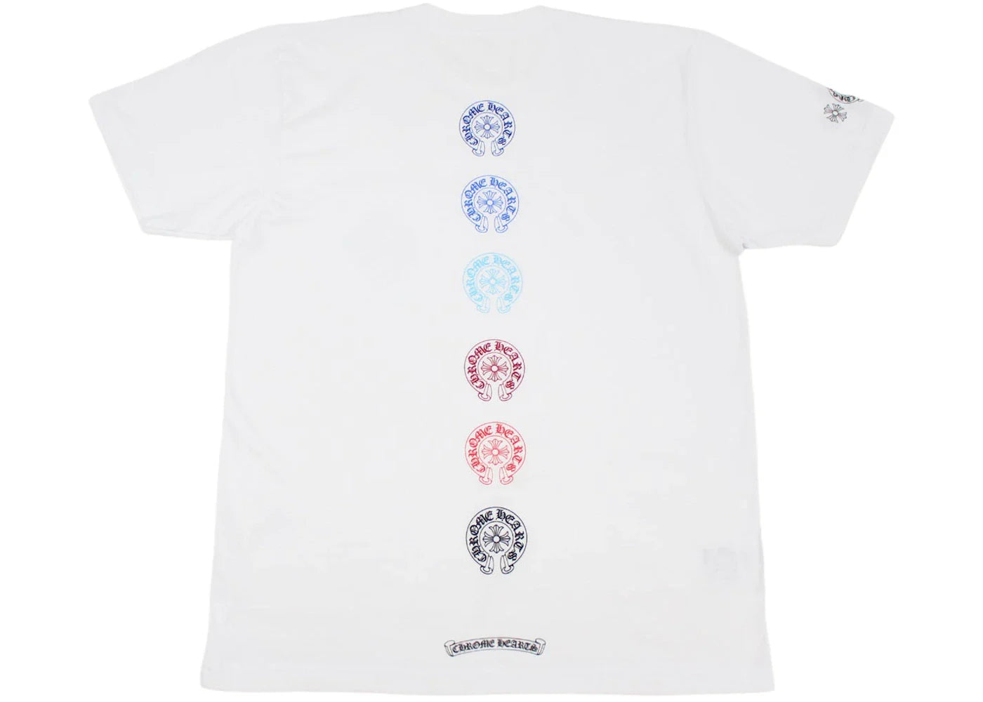 CH Multi Color Horse Shoe T-shirt White