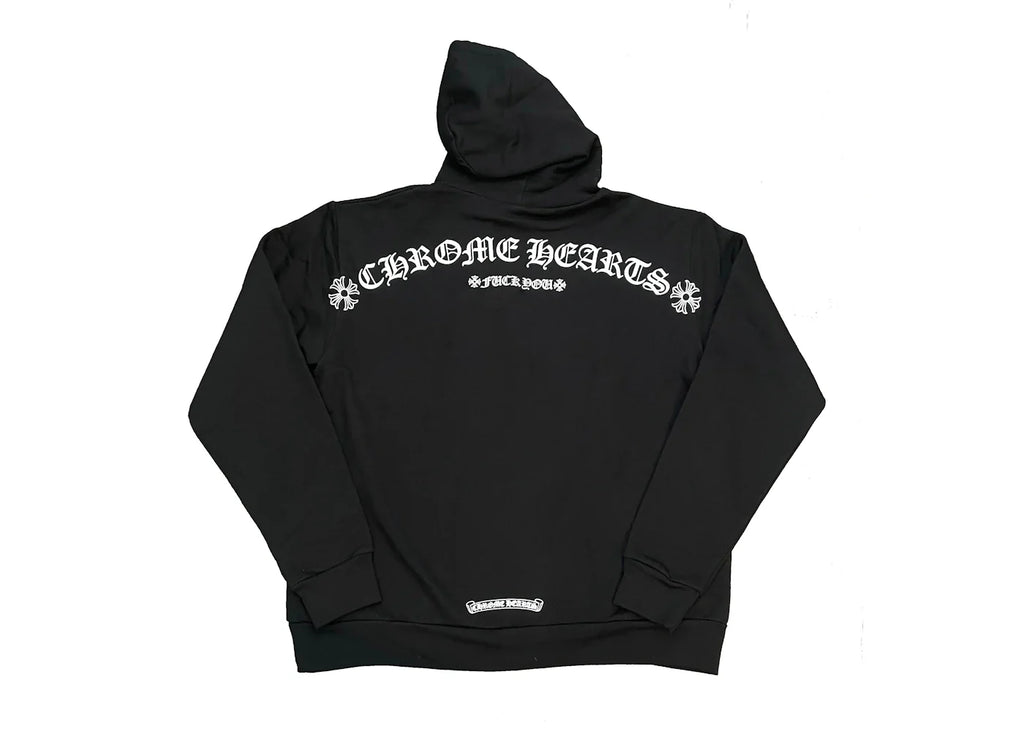 CH Shoulder Logo Hoodie Black