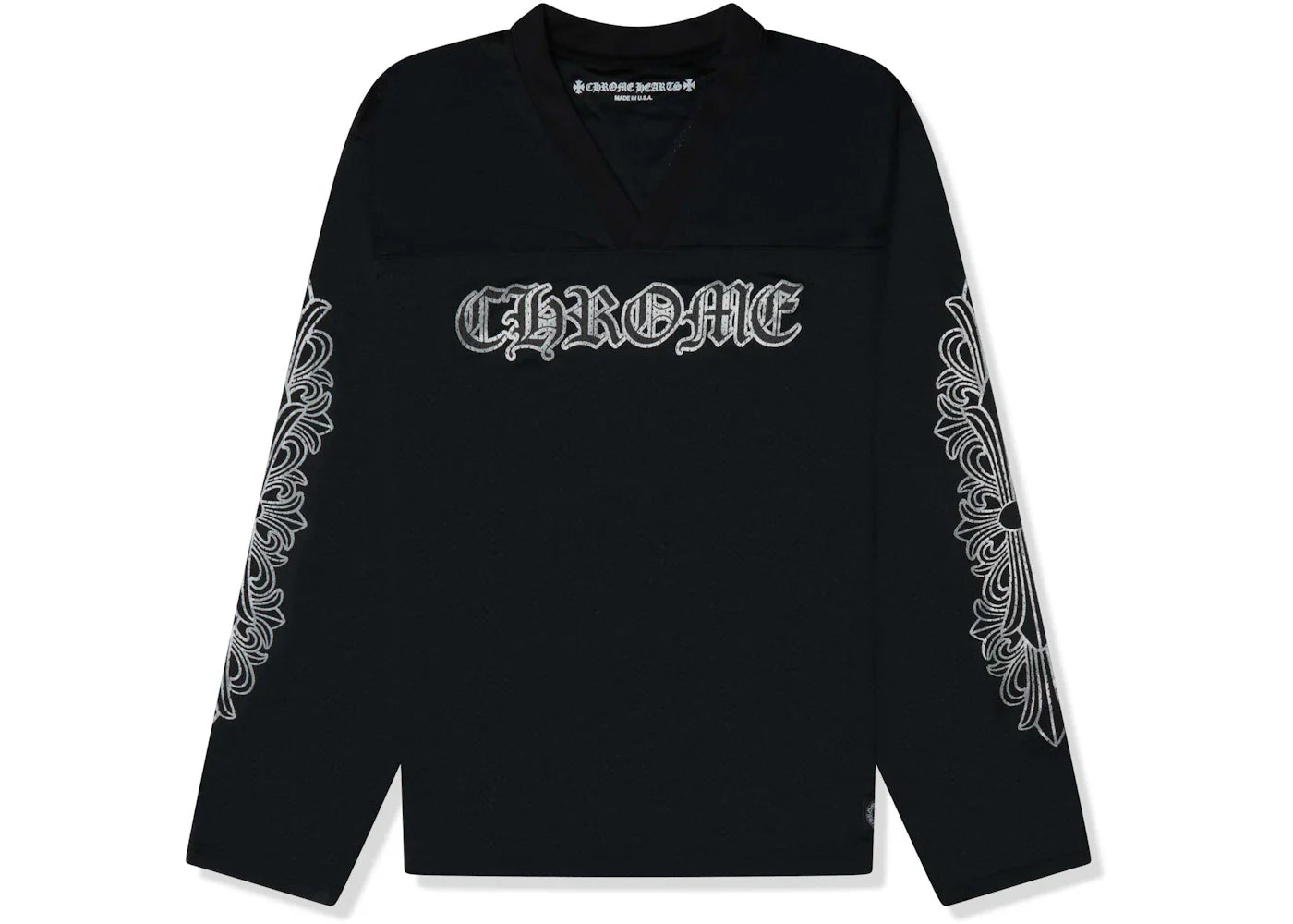 CH Stadium Mesh L/S Jersey Black