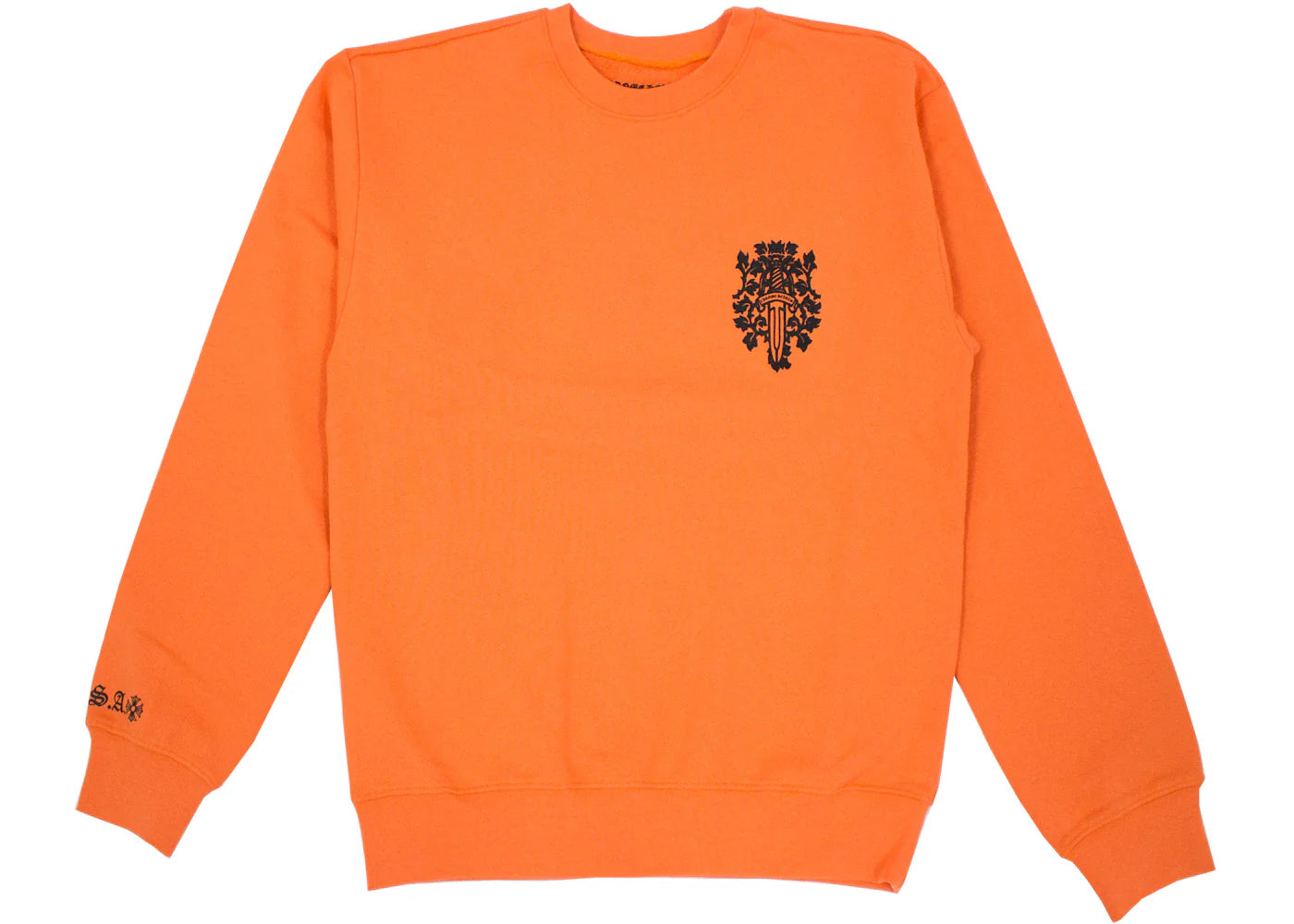 CH Vine Dagger Crewneck Sweatshirt Orange/Black