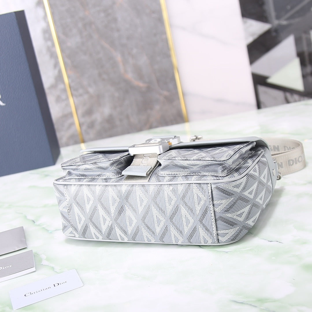 CD Diamond Messenger Bag