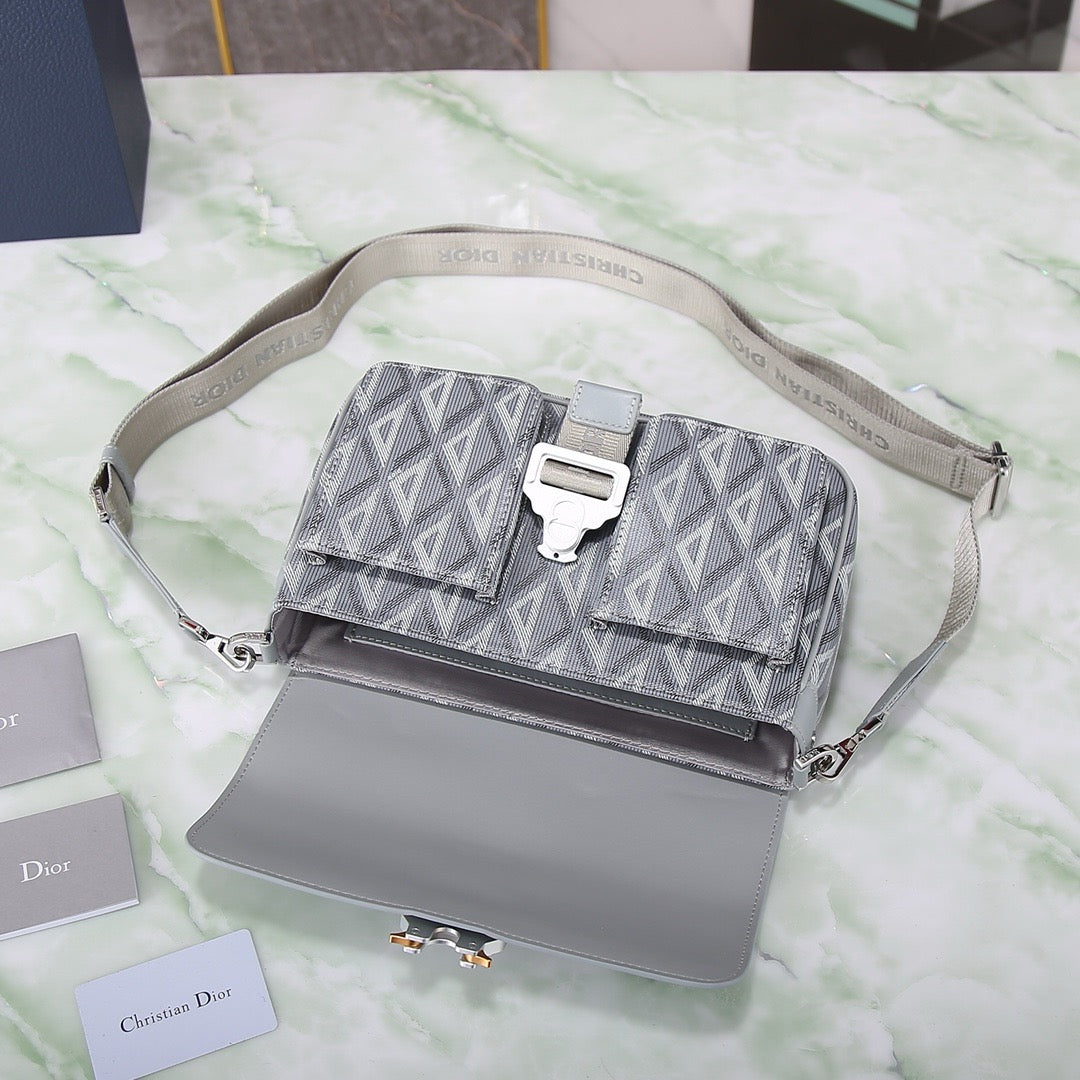 CD Diamond Messenger Bag