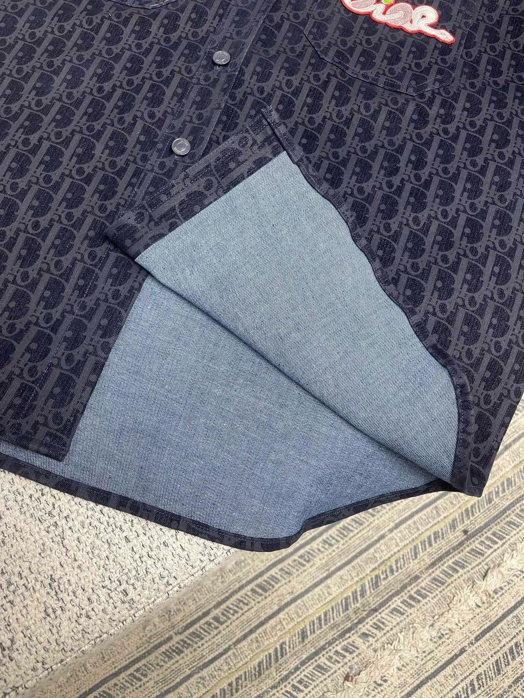 CD Denim Button-Up