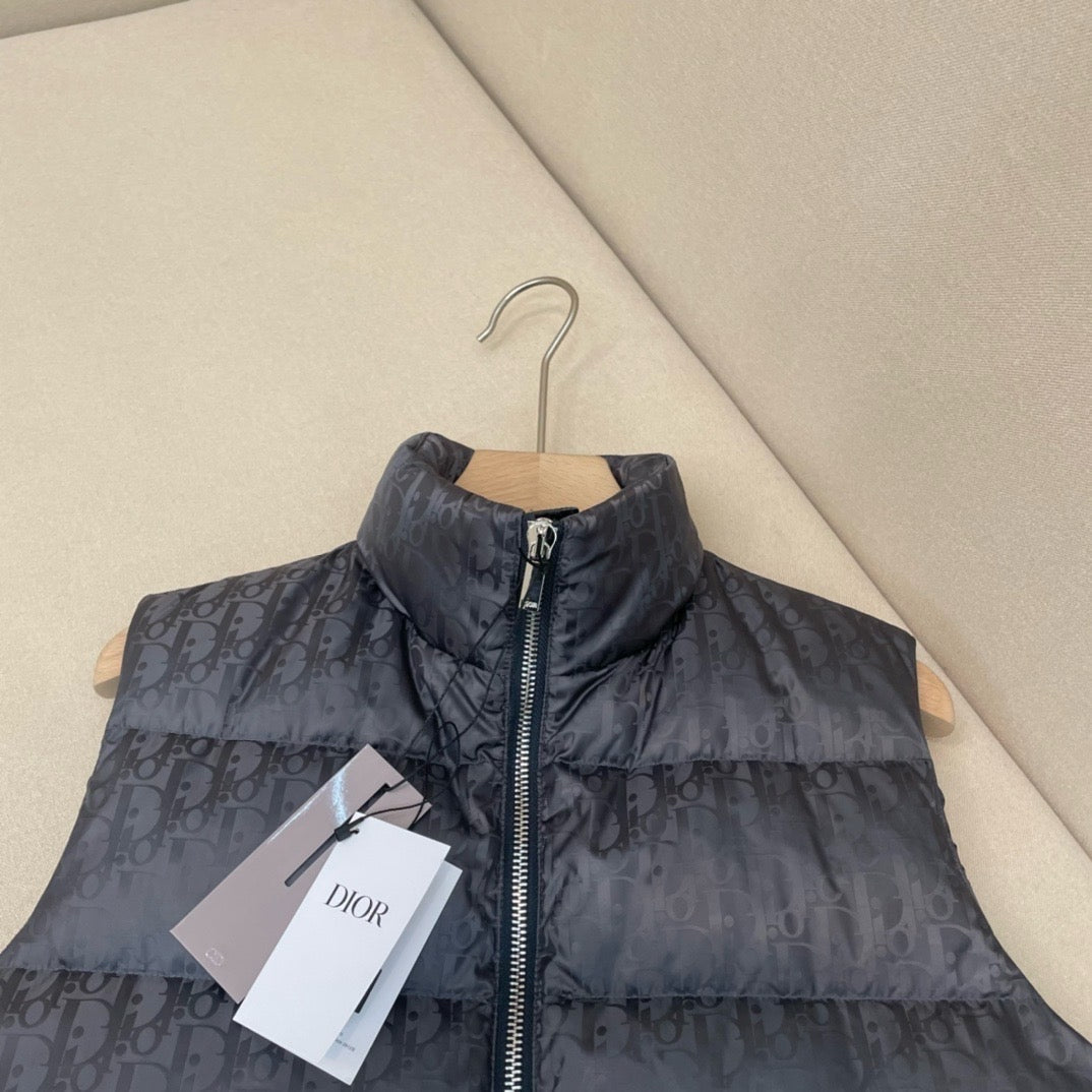 CD Sleeveless Puffer Jacket