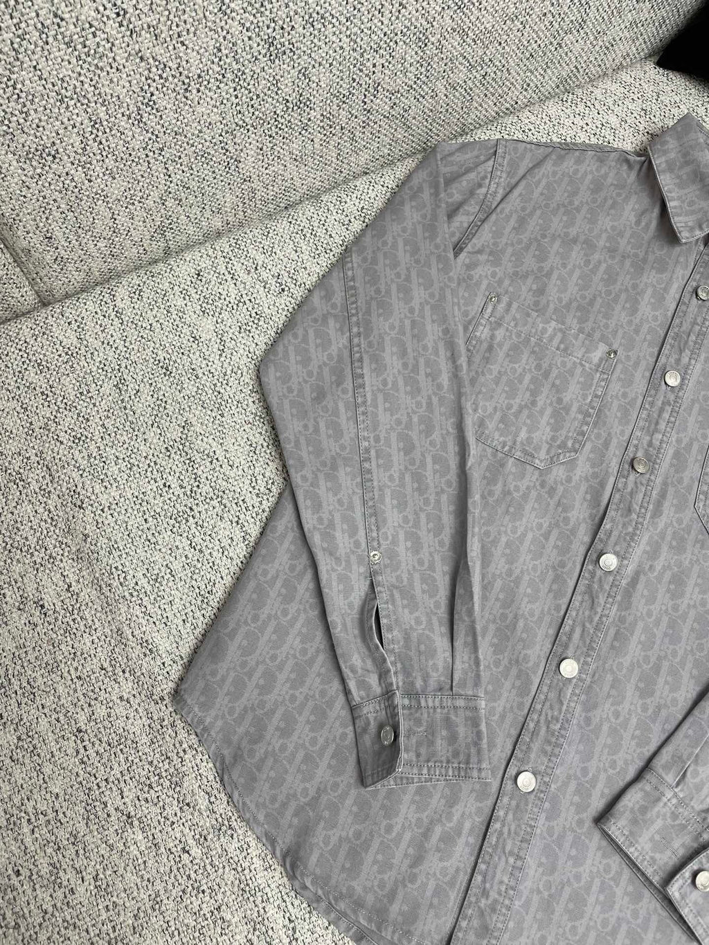 CD Denim Button-Up