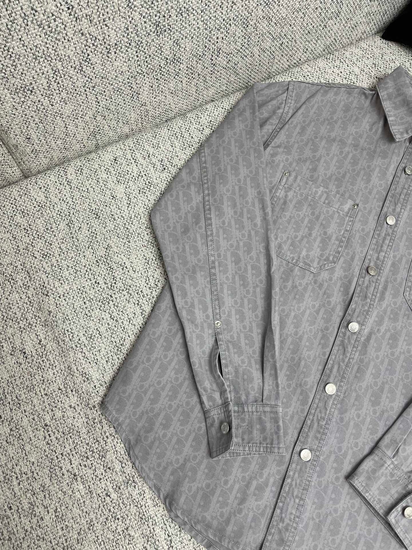 CD Denim Button-Up