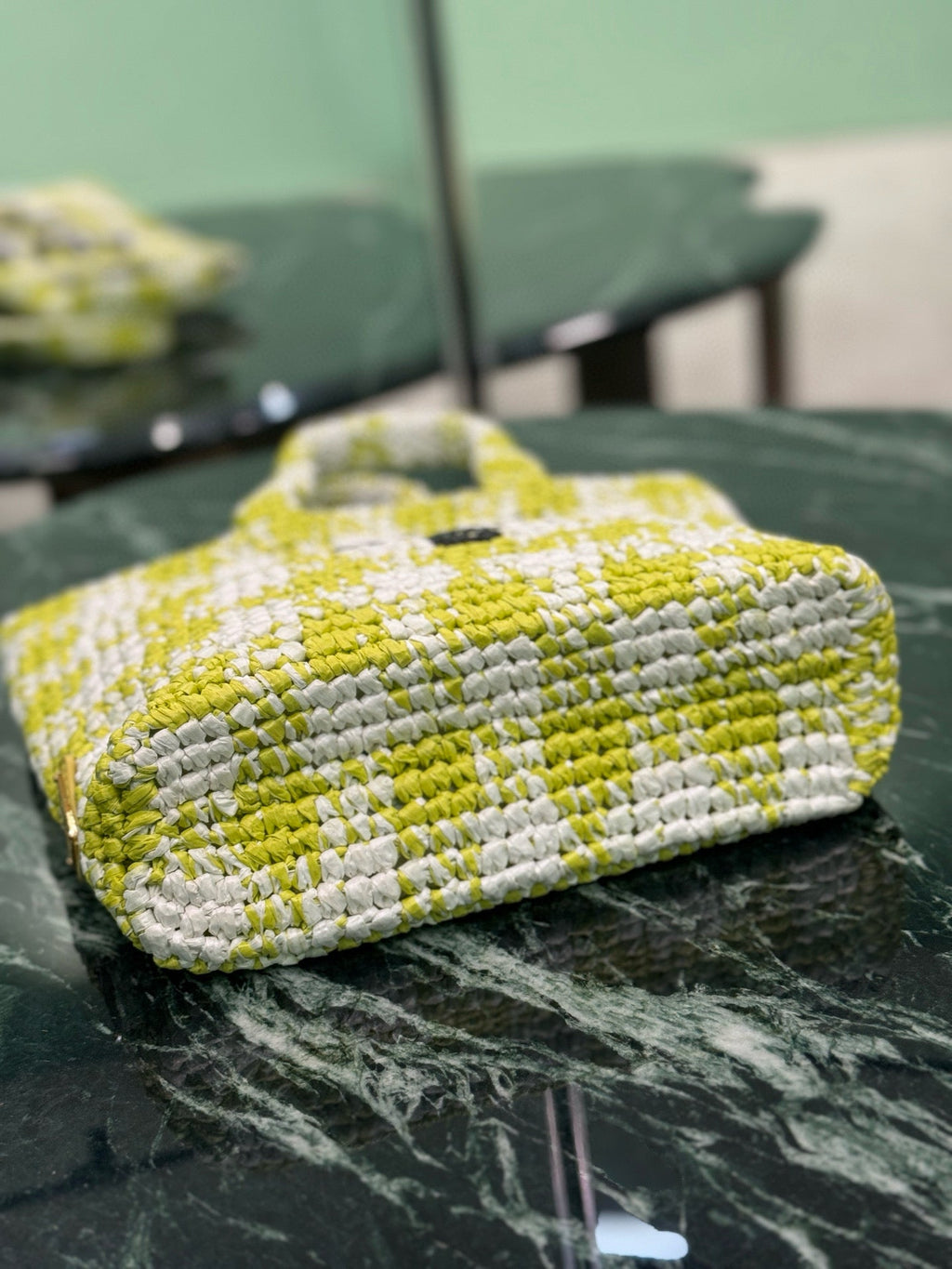 PRD Raffia Tote Bag