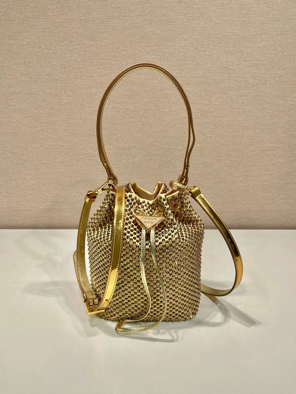 PRD Crystal Bucket Bag