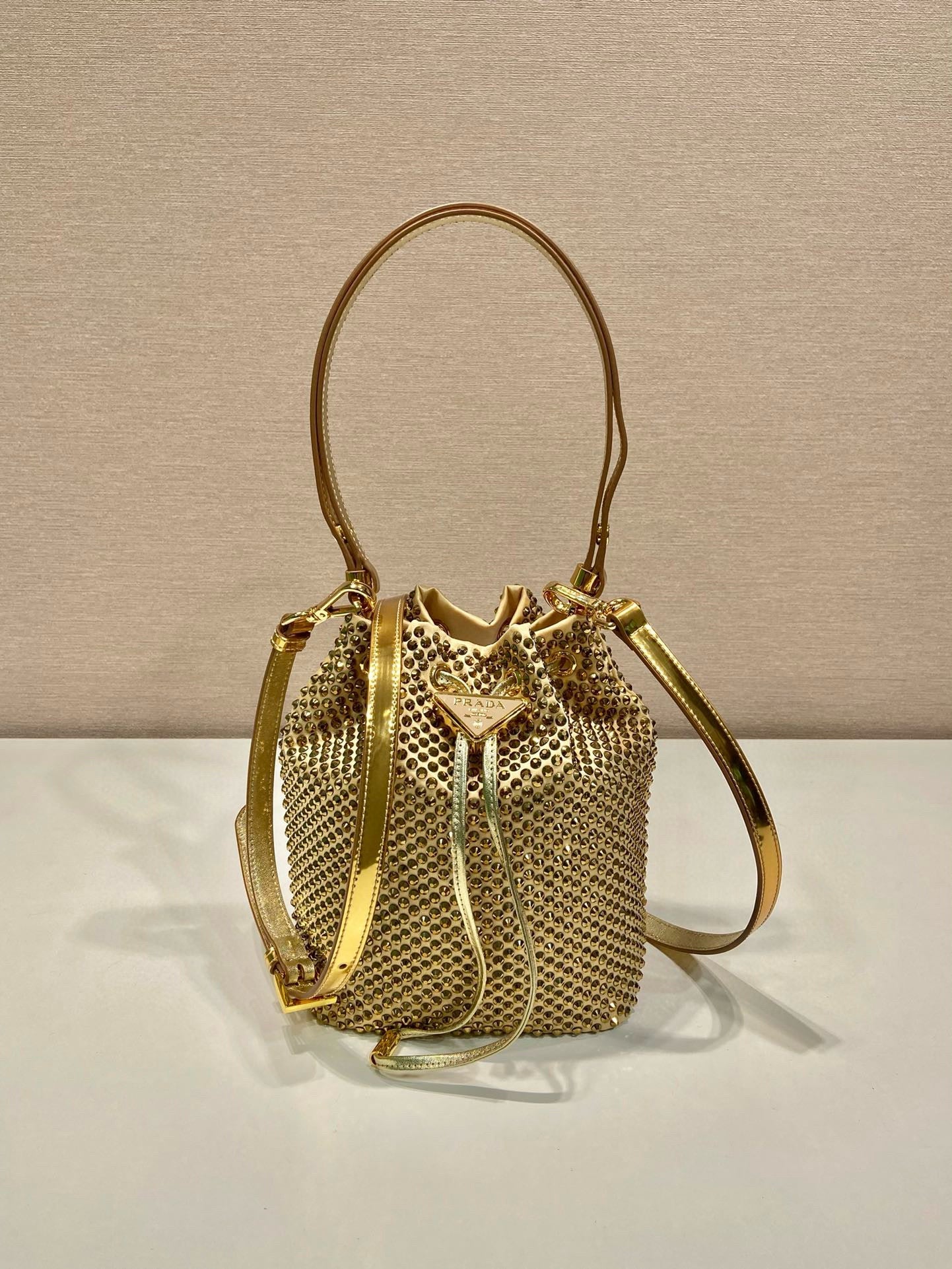PRD Crystal Bucket Bag