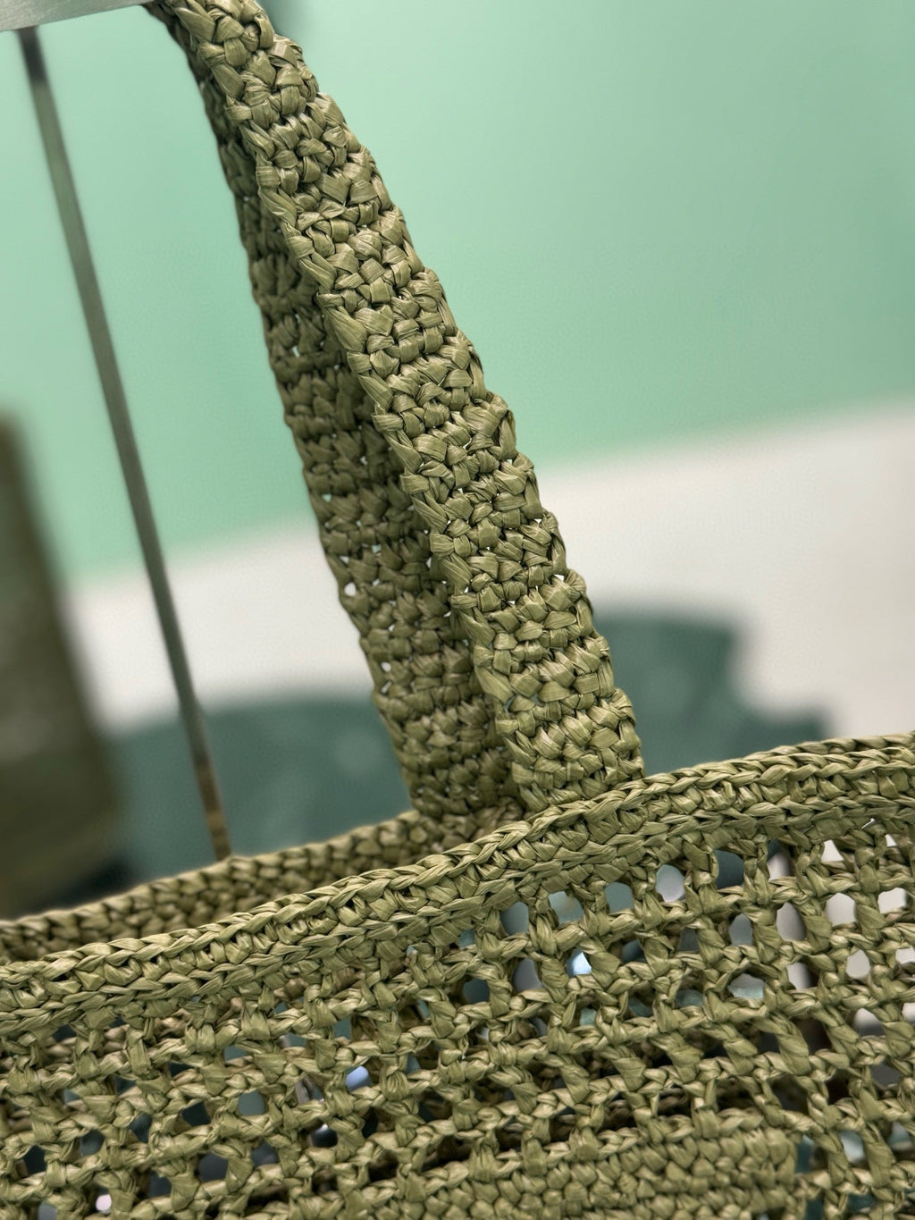 PRD Raffia Tote Bag