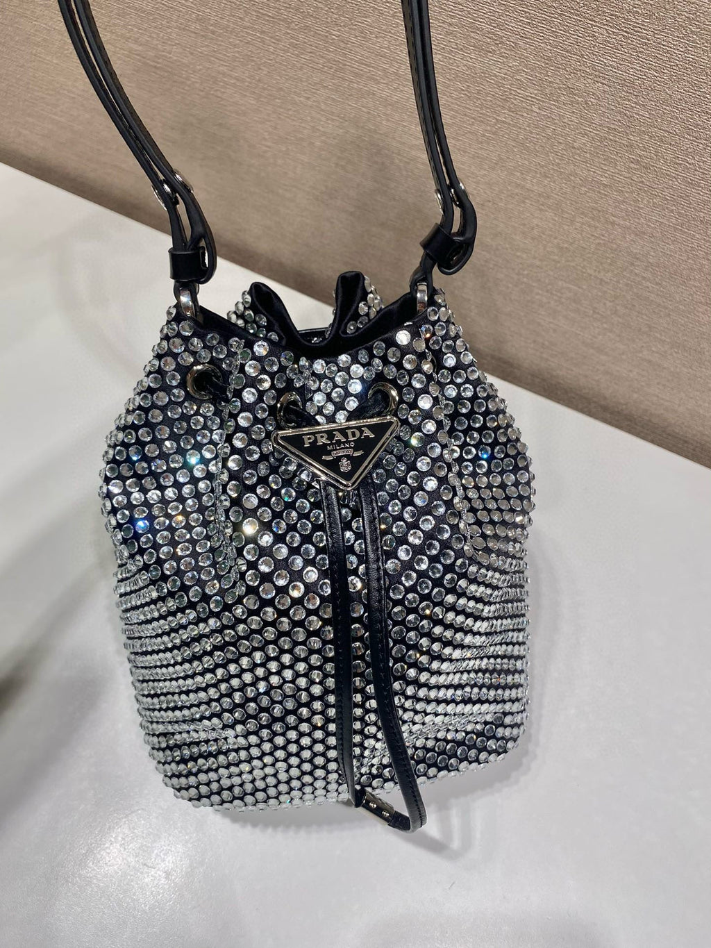 PRD Crystal Bucket Bag