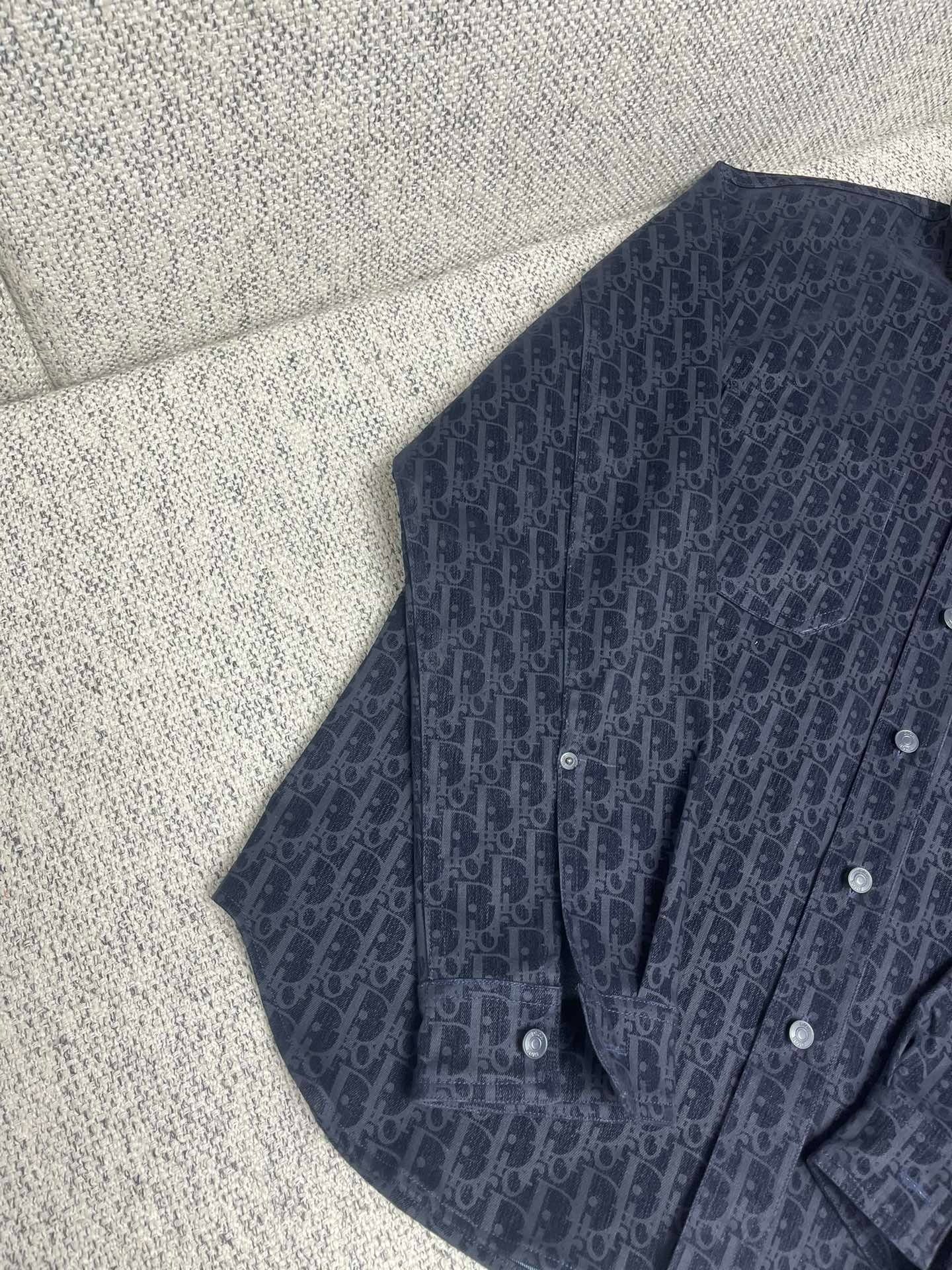 CD Denim Button-Up