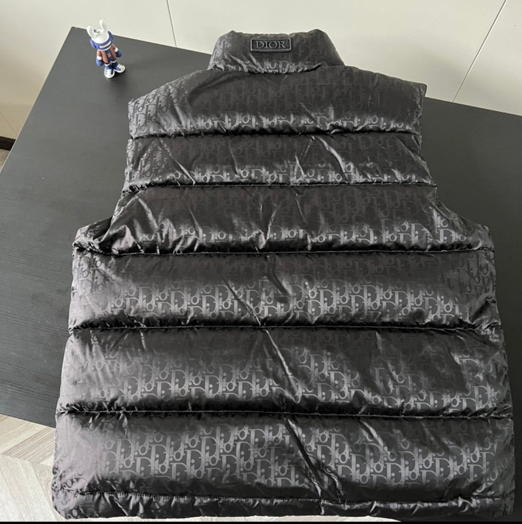 CD Sleeveless Puffer Jacket