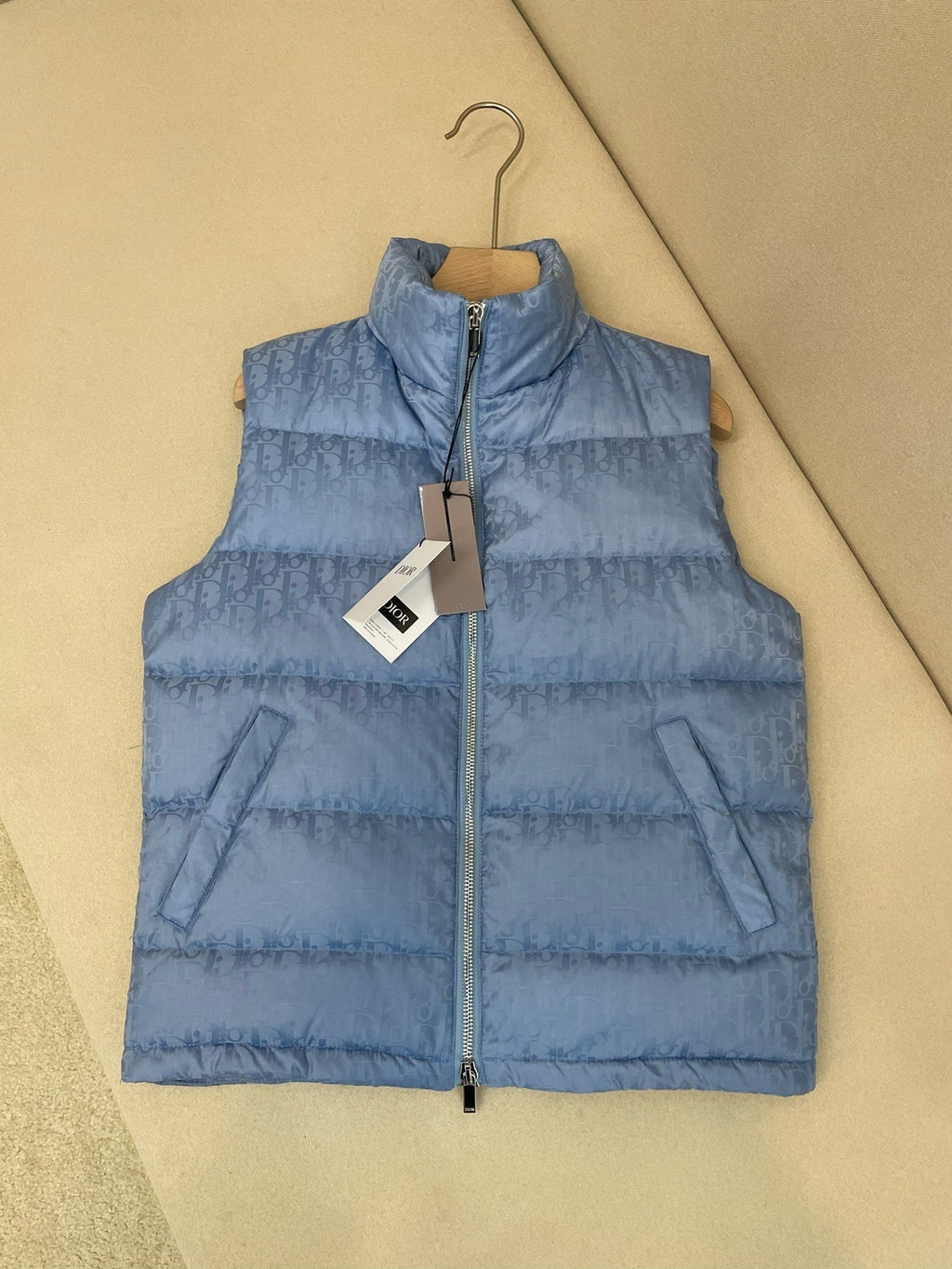 CD Sleeveless Puffer Jacket