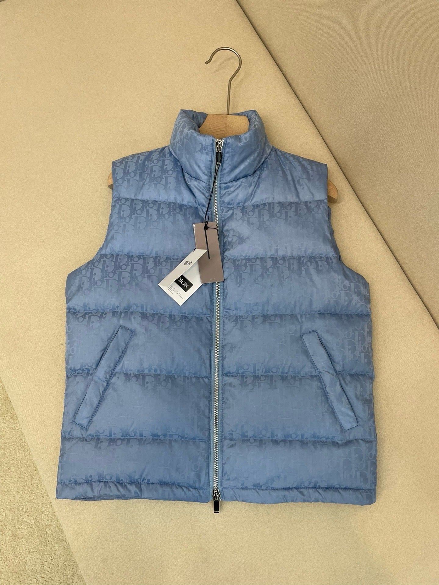 CD Sleeveless Puffer Jacket